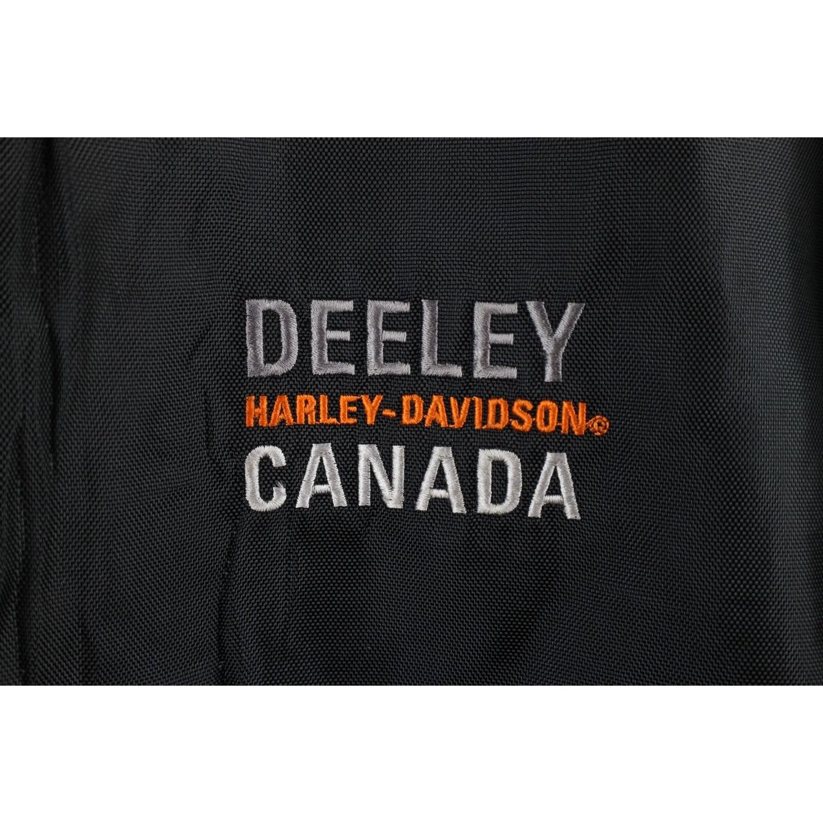 Harley Davidson × Vintage Vintage Harley Davidson Canada Quilted Bomber Jacket 3XL Size US XXL / EU 58 / 5 - 4 Thumbnail