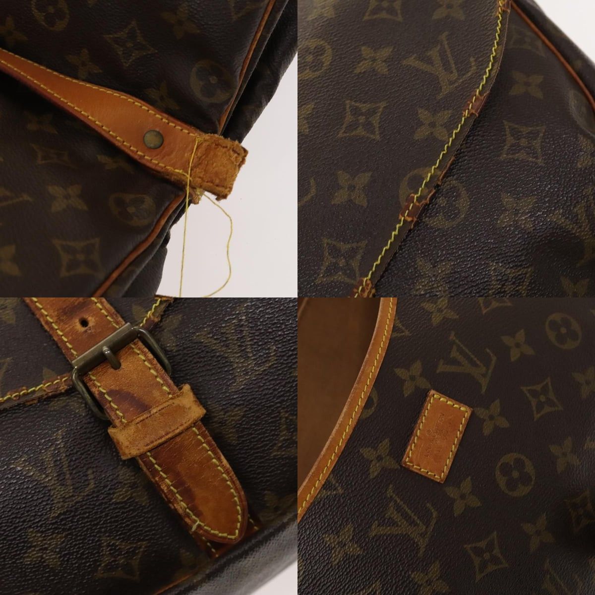 Louis Vuitton LOUIS VUITTON Monogram Saumur 35 Shoulder Bag M42254 Size ONE SIZE - 12 Thumbnail