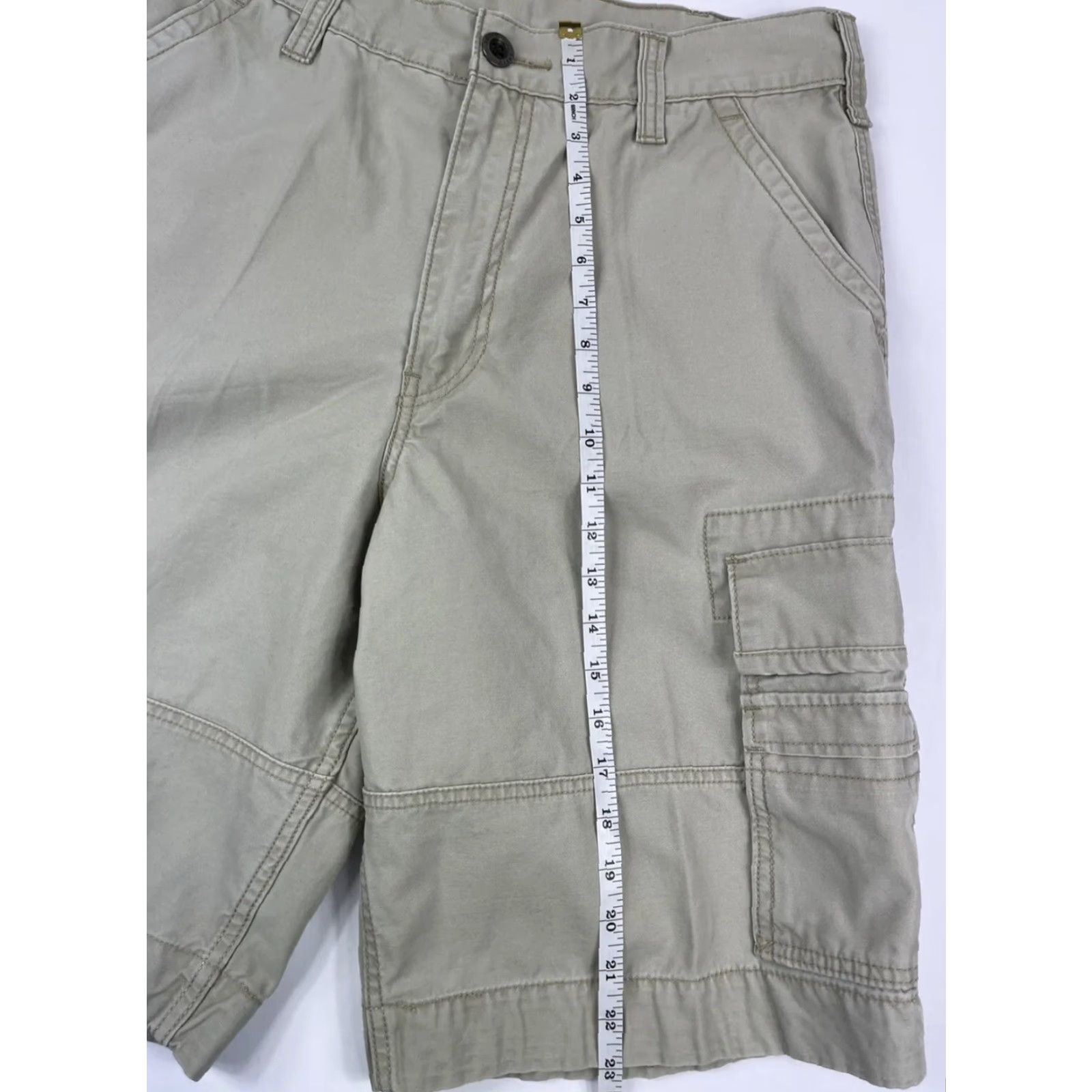 Levi's Levi's Cargo Shorts Mens Size 32 Beige Classic Casual Cotton Pockets Zip Fly Outdoor Size US 32 / EU 48 - 5 Thumbnail