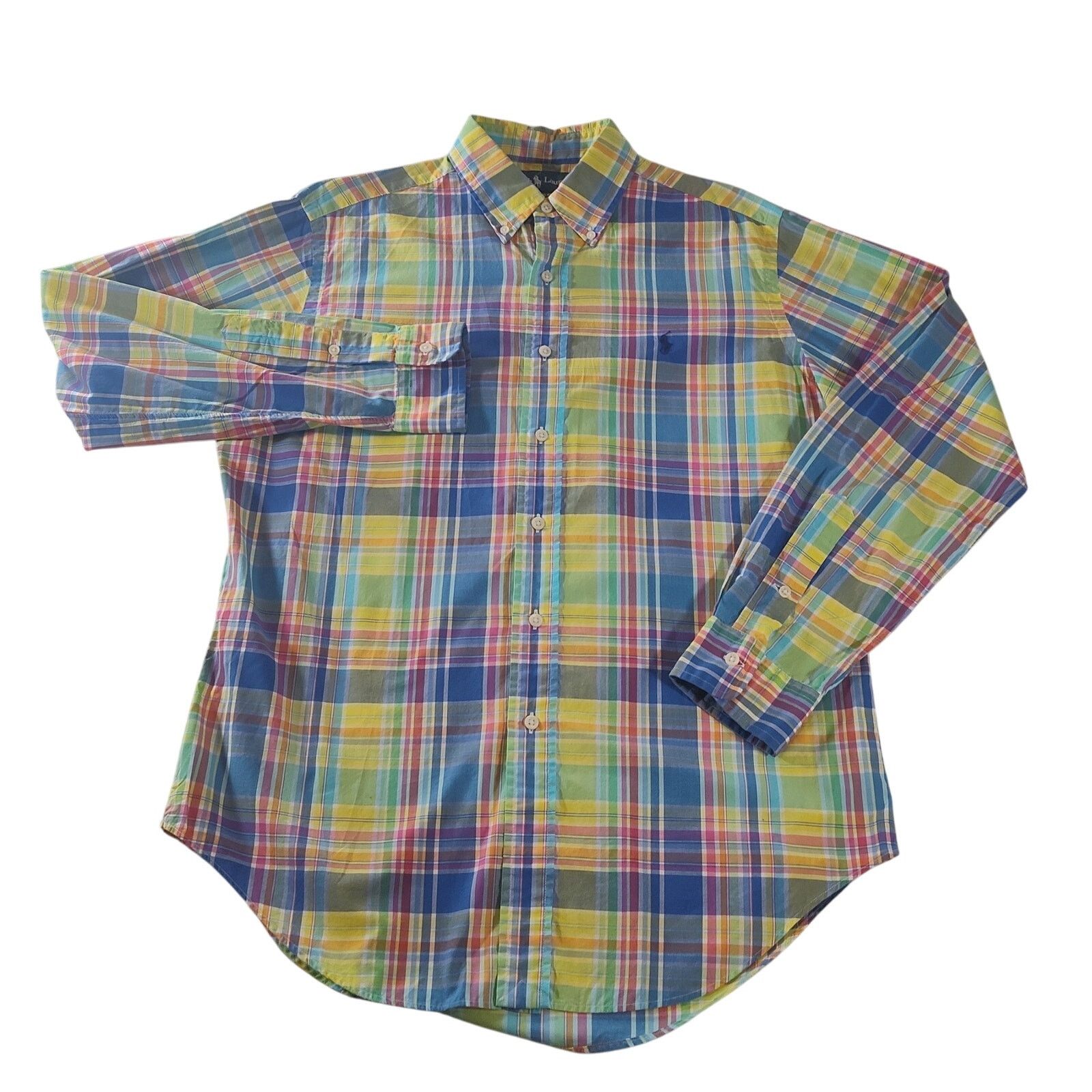 Ralph Lauren Ralph Lauren Prabhas Raju VTG Button Down Classic Fit Medium Size US M / EU 48-50 / 2 - 1 Thumbnail