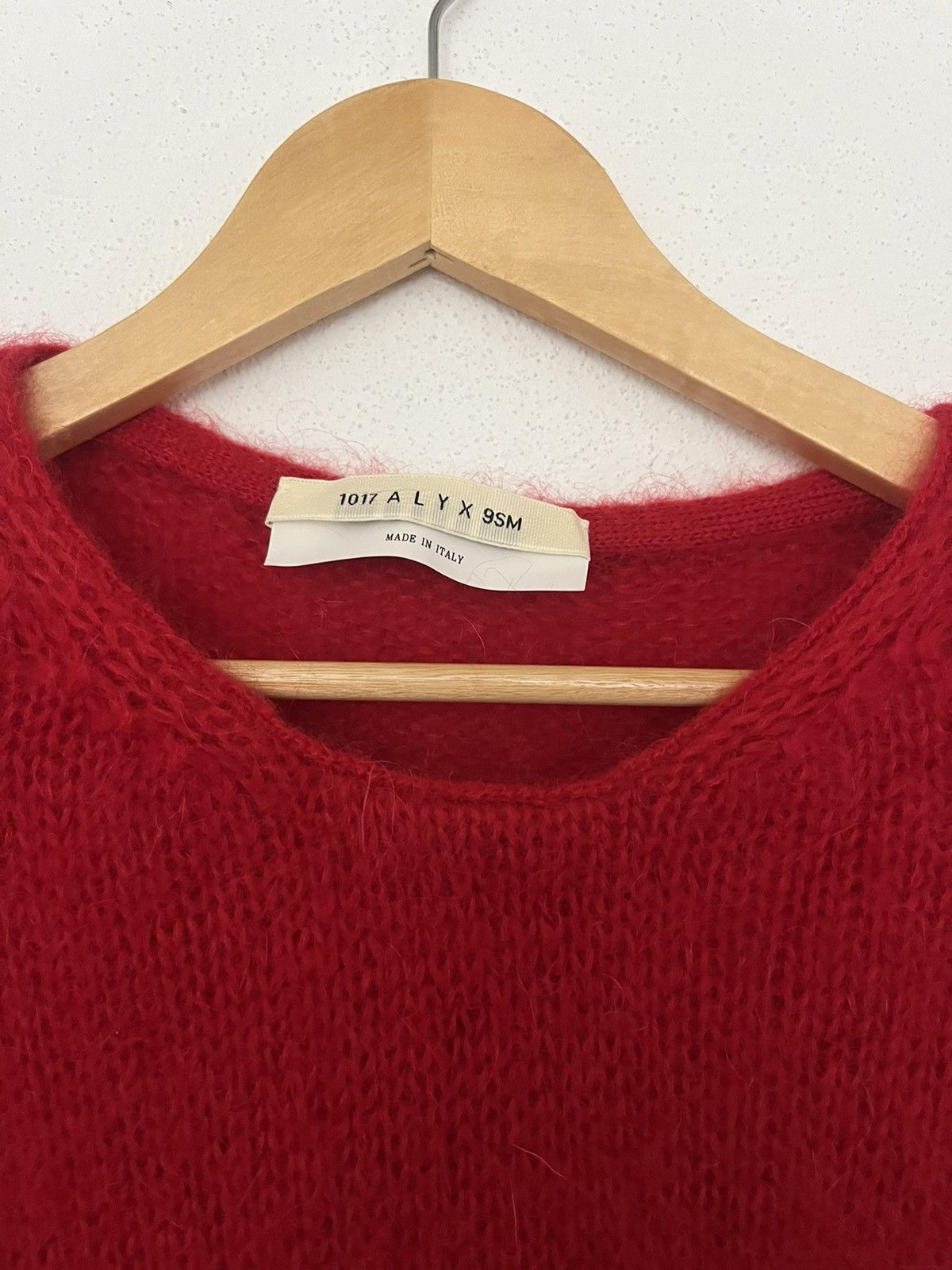 1017 ALYX 9SM 1017 Alyx 9SM red knit sweater Size US L / EU 52-54 / 3 - 2 Thumbnail