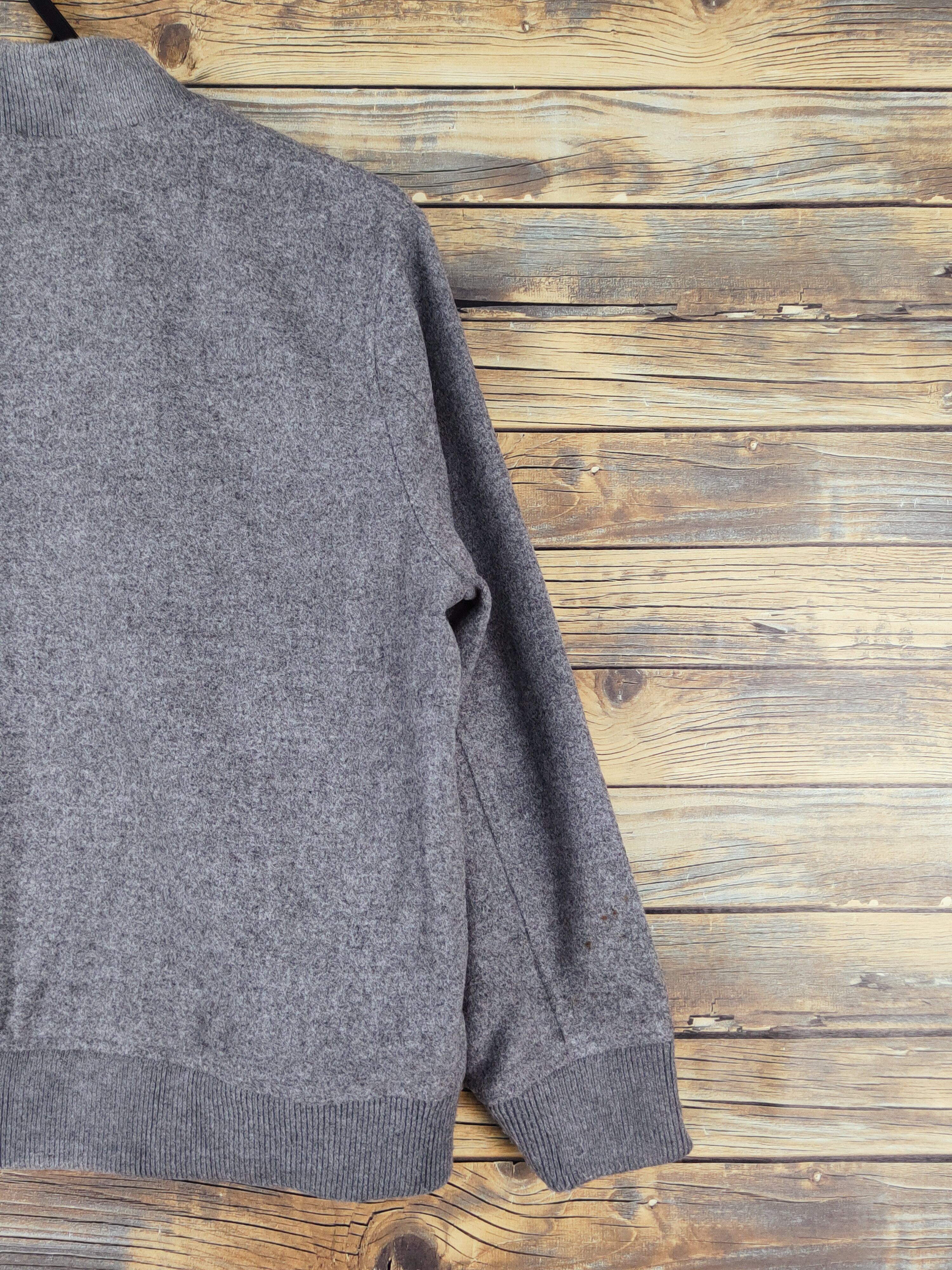 Japanese Brand Uniqlo Dark Gray Varsity Jackets #W1158 Size US M / EU 48-50 / 2 - 9 Thumbnail