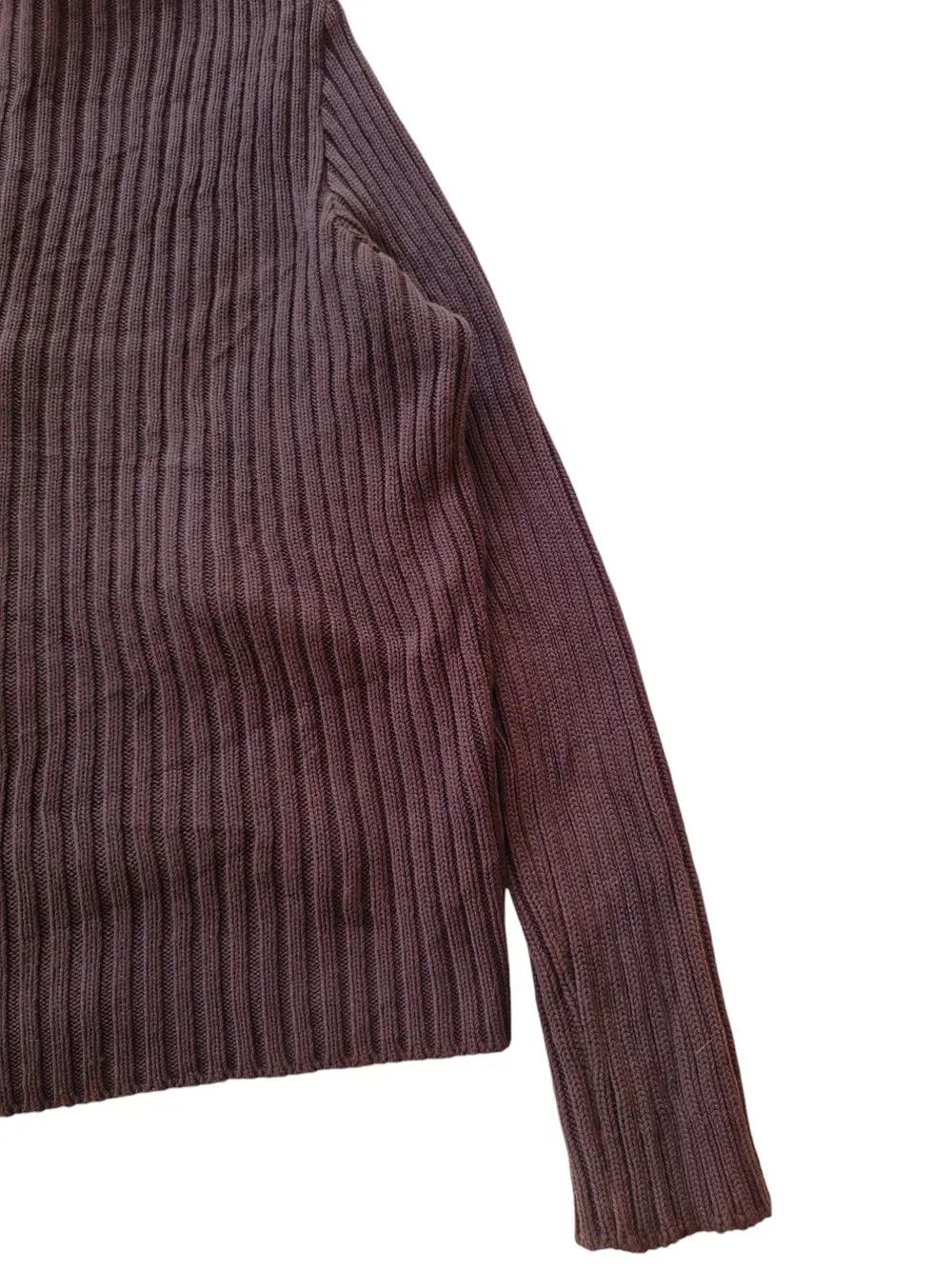Zara Vtg Y2k Zara Man Leather Jacket Sweater Size US M / EU 48-50 / 2 - 7 Thumbnail