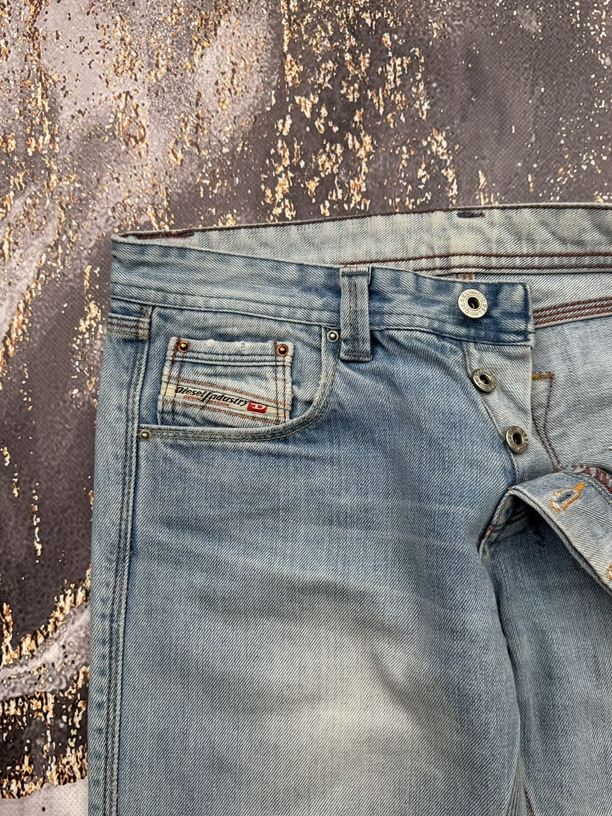 Diesel Diesel Vintage Light Flared Jeans Size 29" - 4 Thumbnail