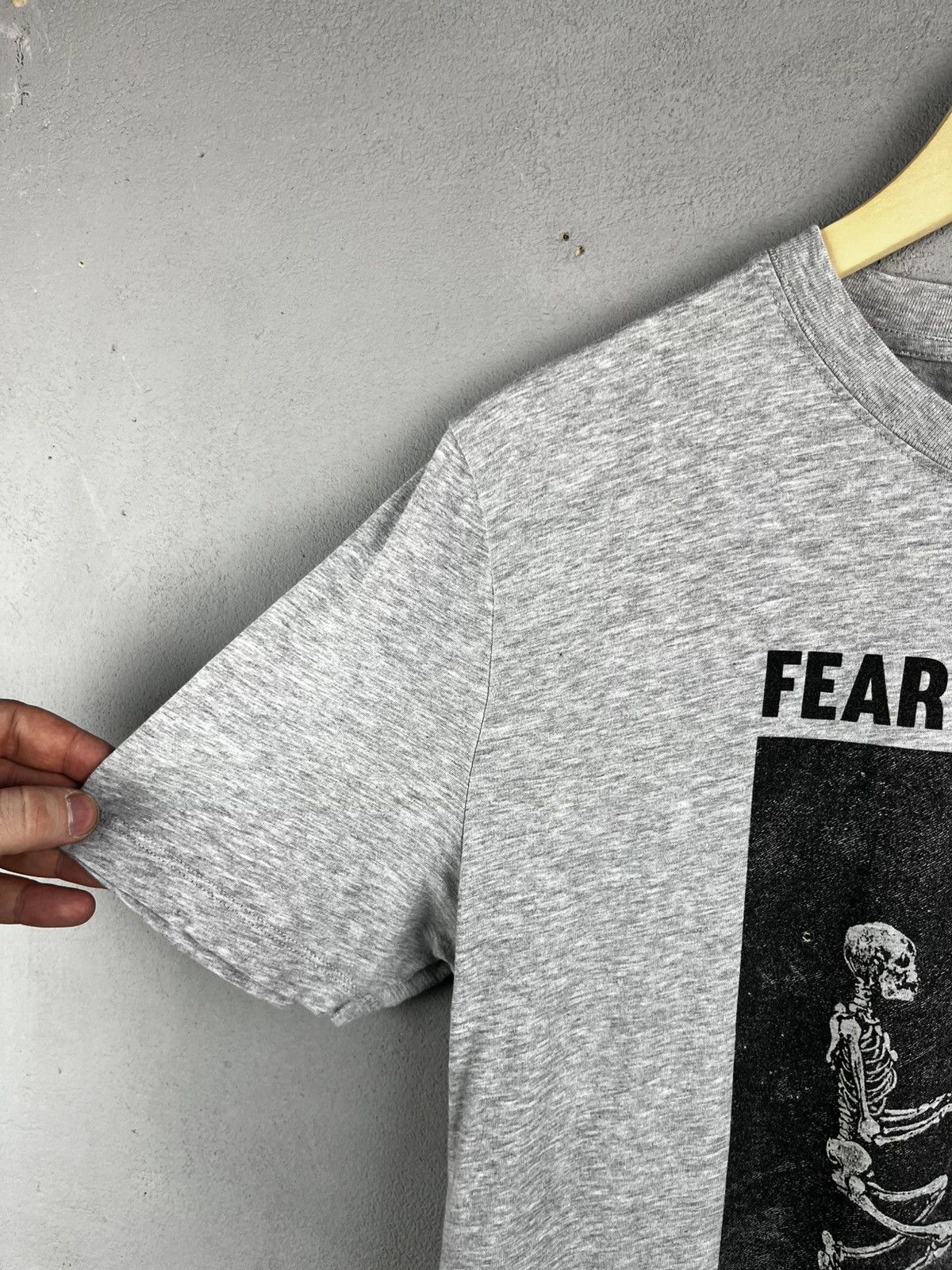 Alexander McQueen McQ skull t shirt fear nothing Size US XL / EU 56 / 4 - 5 Thumbnail