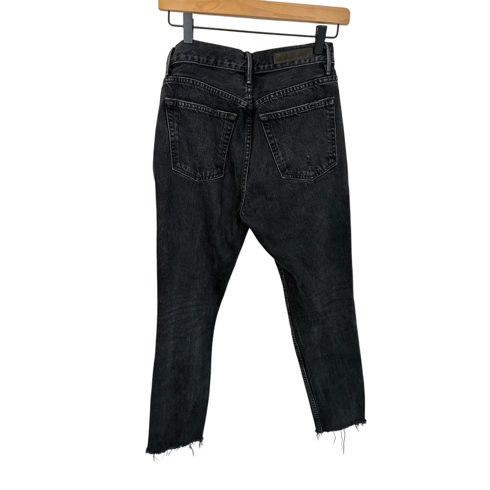 GRLFRND GRLFRND Karolina High Rise Straight Crop Black Casual Size 25" / US 0 / IT 36 - 5 Thumbnail