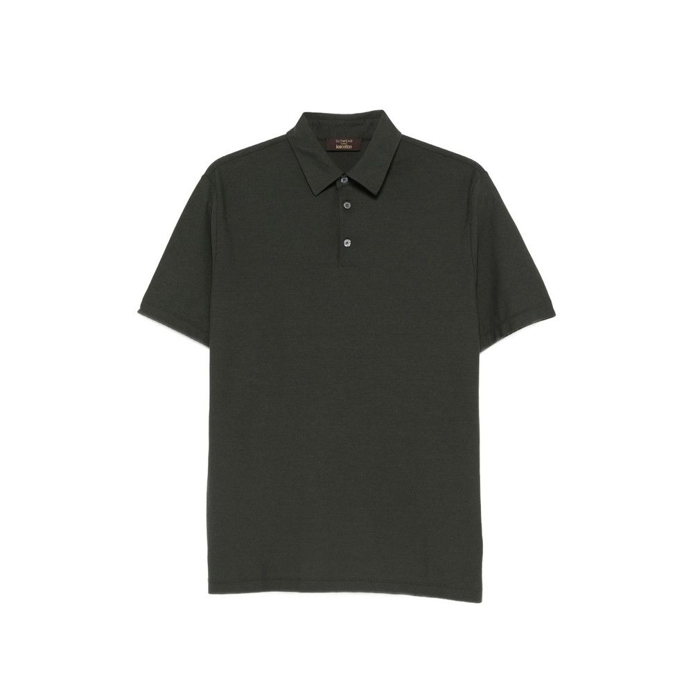 Zanone Zanone GREEN Polo Shirts Size US XL / EU 56 / 4 - 1 Thumbnail