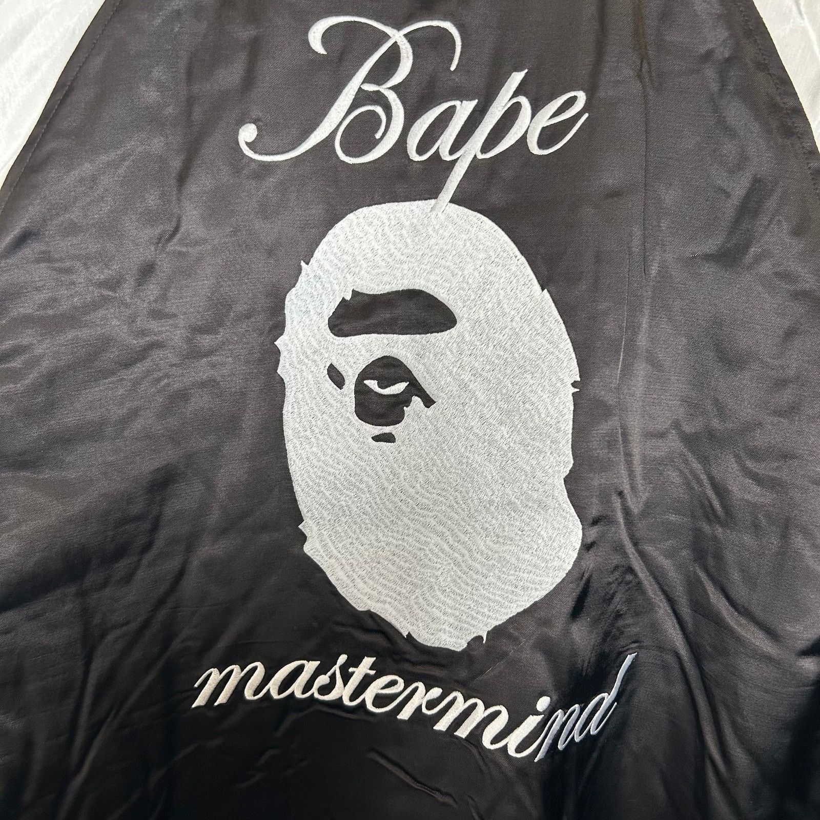 Bape × Mastermind Japan Bape x Mastermind Black Souvenir Jacket Size XXL Size US XXL / EU 58 / 5 - 4 Thumbnail