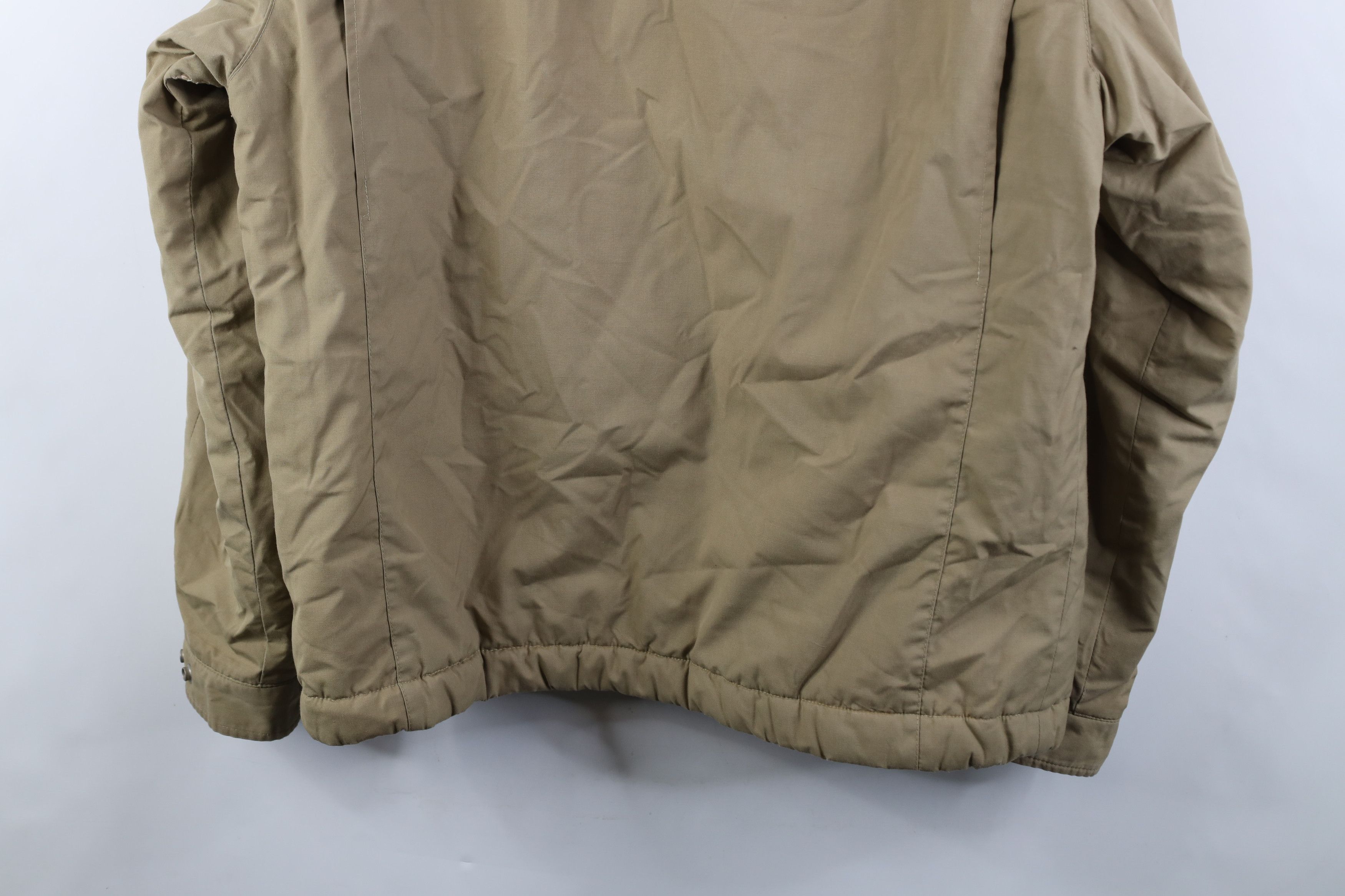 Vintage Vintage 70s Streetwear Fleece Lined Hooded Bomber Jacket USA Size US XL / EU 56 / 4 - 15 Thumbnail