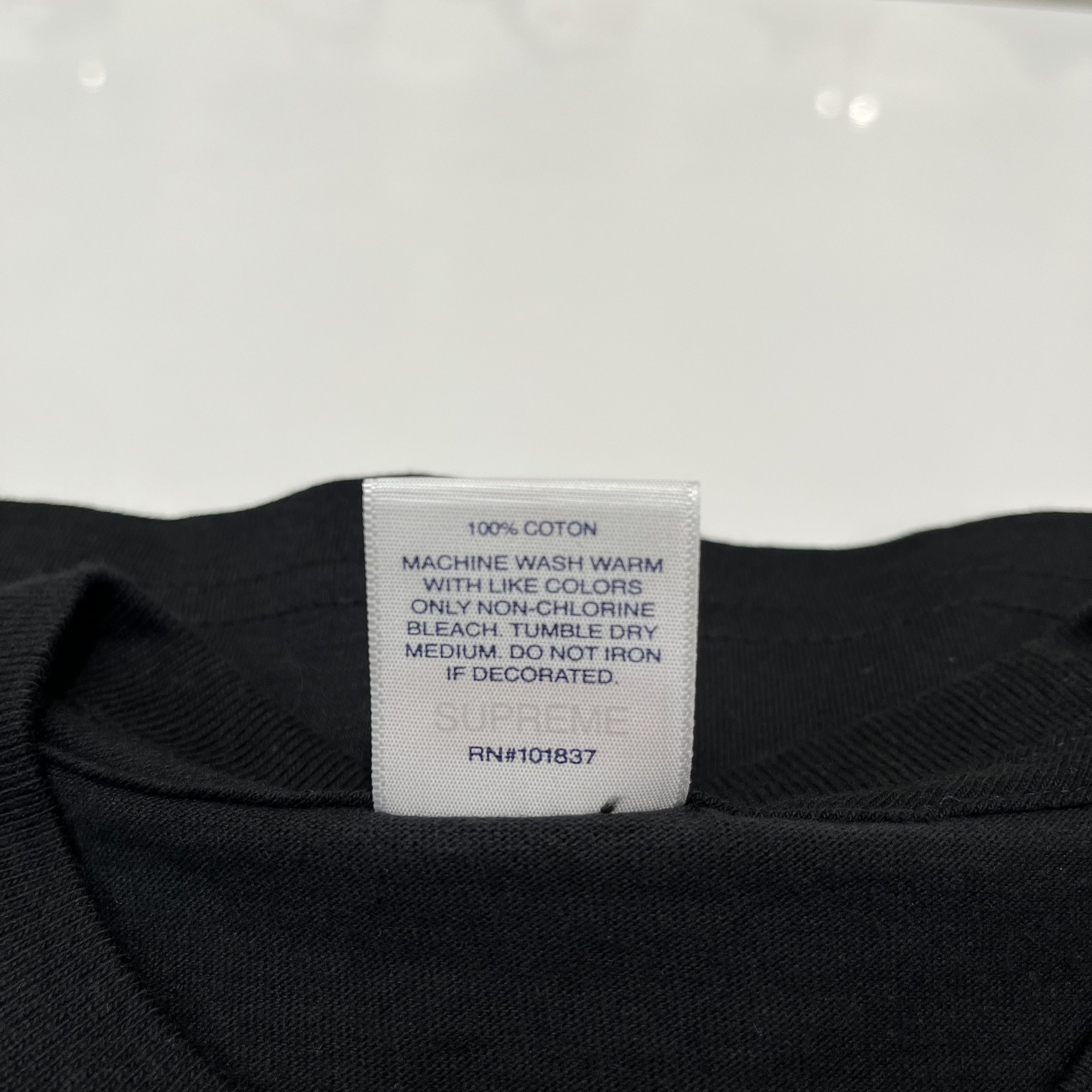 Supreme Supreme Motion Logo Tee Black (SS20) Size US S / EU 44-46 / 1 - 5 Thumbnail