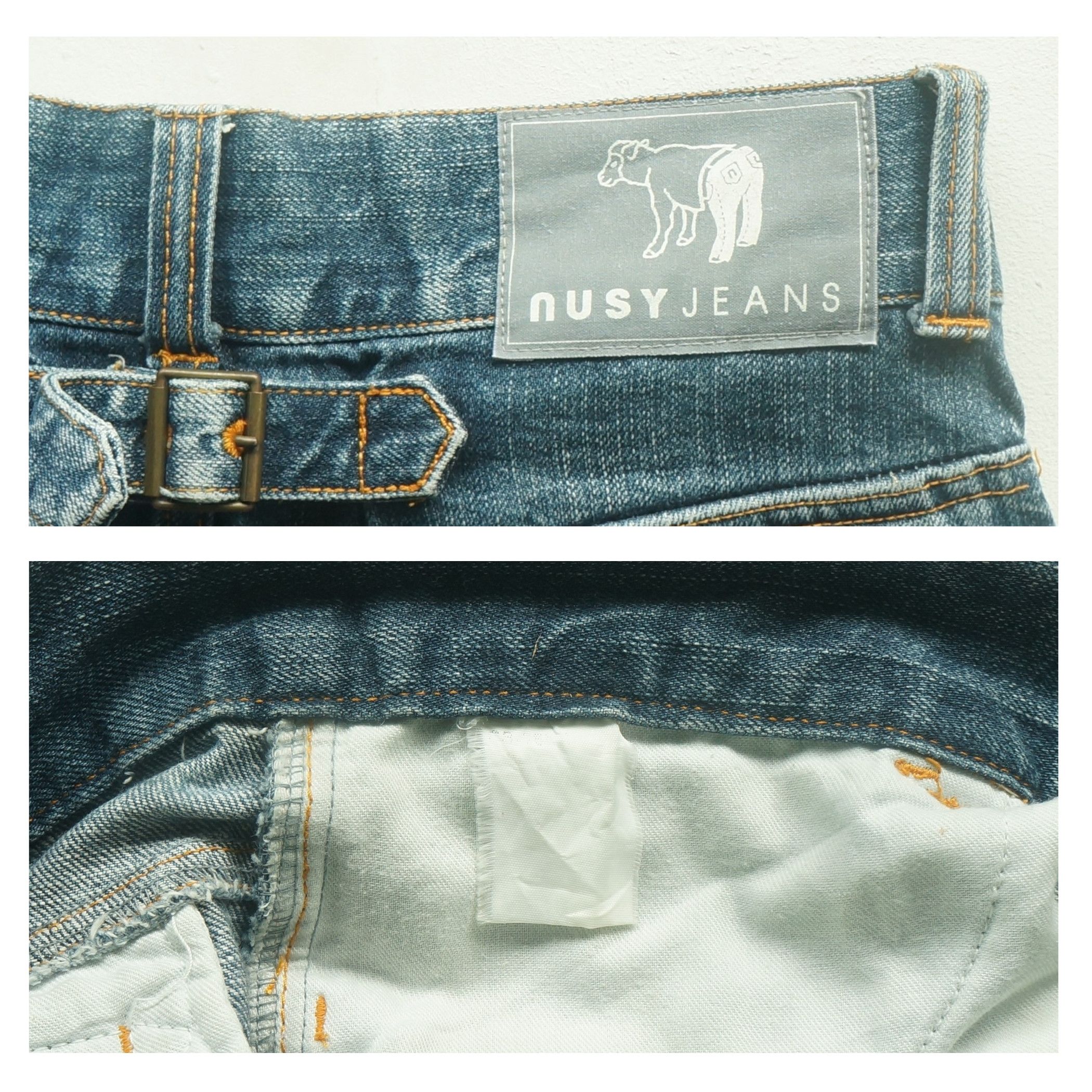 Japanese Brand NUSY JEANS Multi Pockets Jeans Size 27" / US 4 / IT 40 - 6 Thumbnail