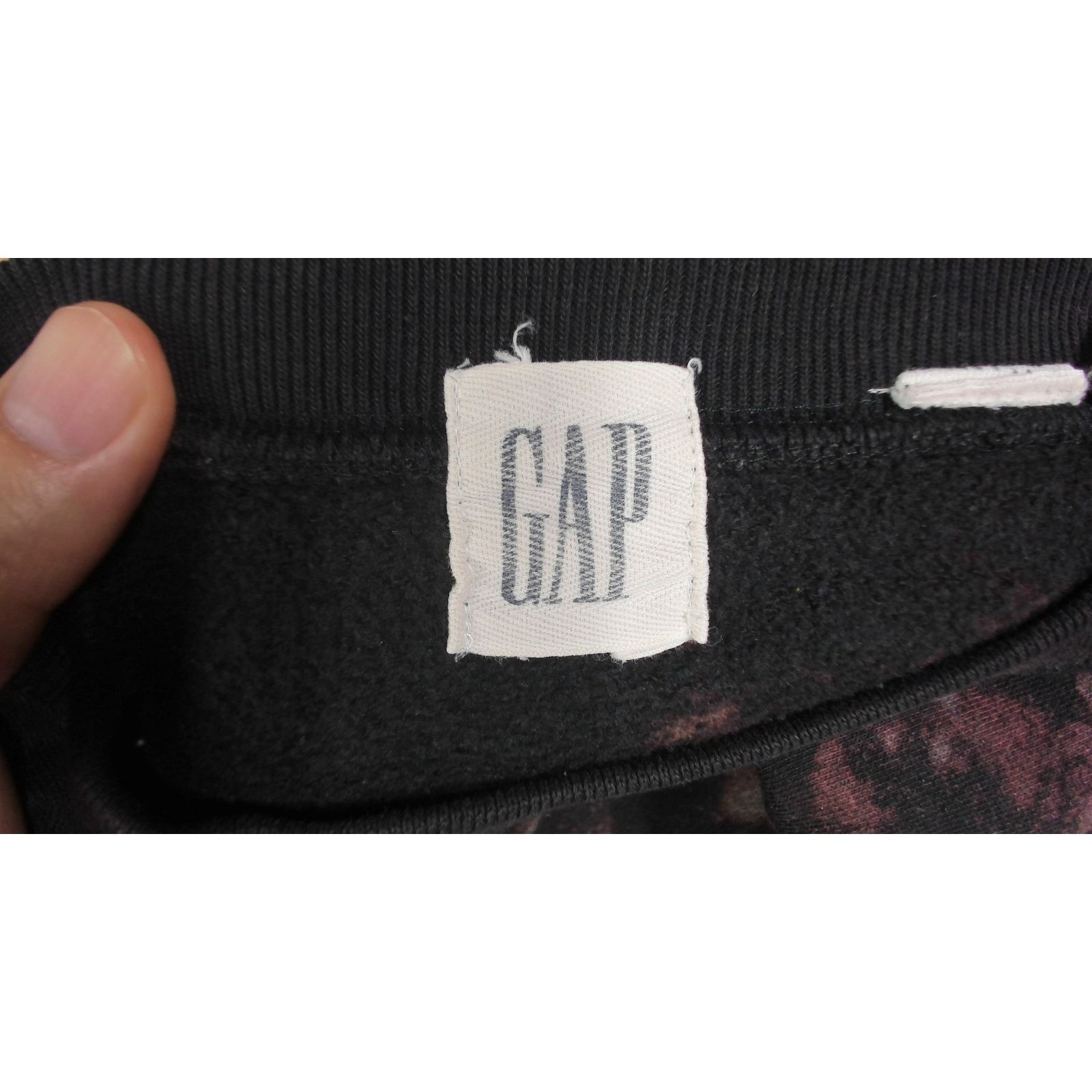 Gap Gap x VTG Y2K Custom Bleach Omega Psi Phi Boxy Sweatshirt Size US L / EU 52-54 / 3 - 7 Thumbnail