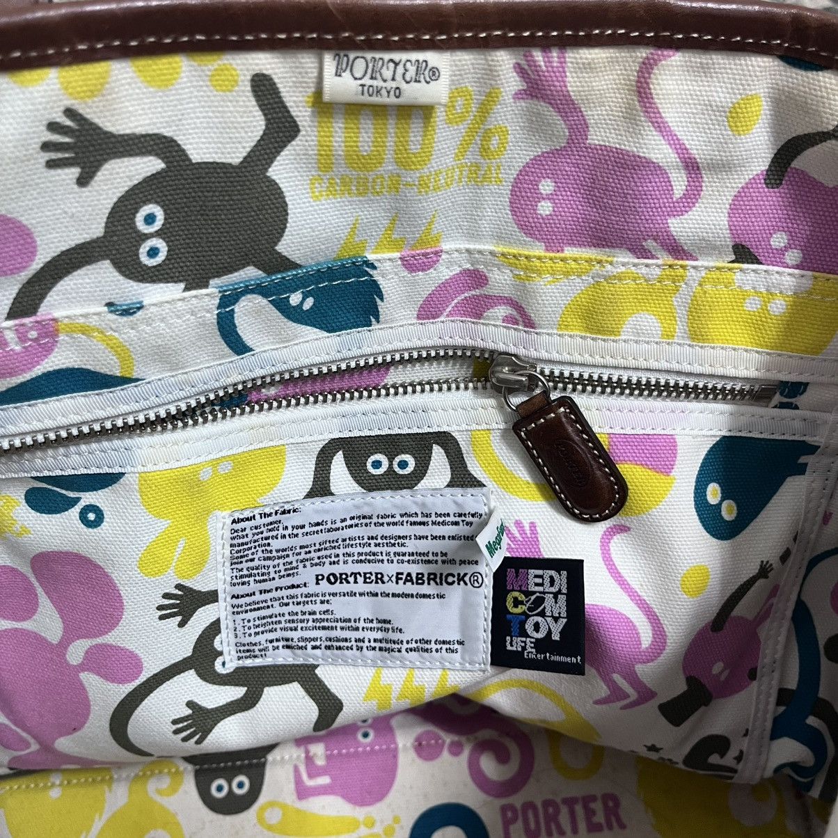Porter Authentic Porter X Fabrik Duck Canvas Japan Totebag Size ONE SIZE - 7 Thumbnail