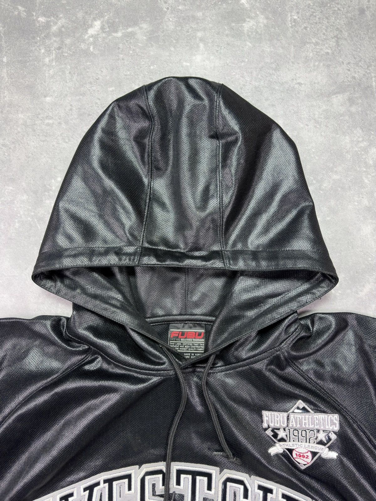 Fubu 90s/00s Fubu Westside Big Logo Baggy Hoodie XXL Rare Size US XL / EU 56 / 4 - 9 Thumbnail
