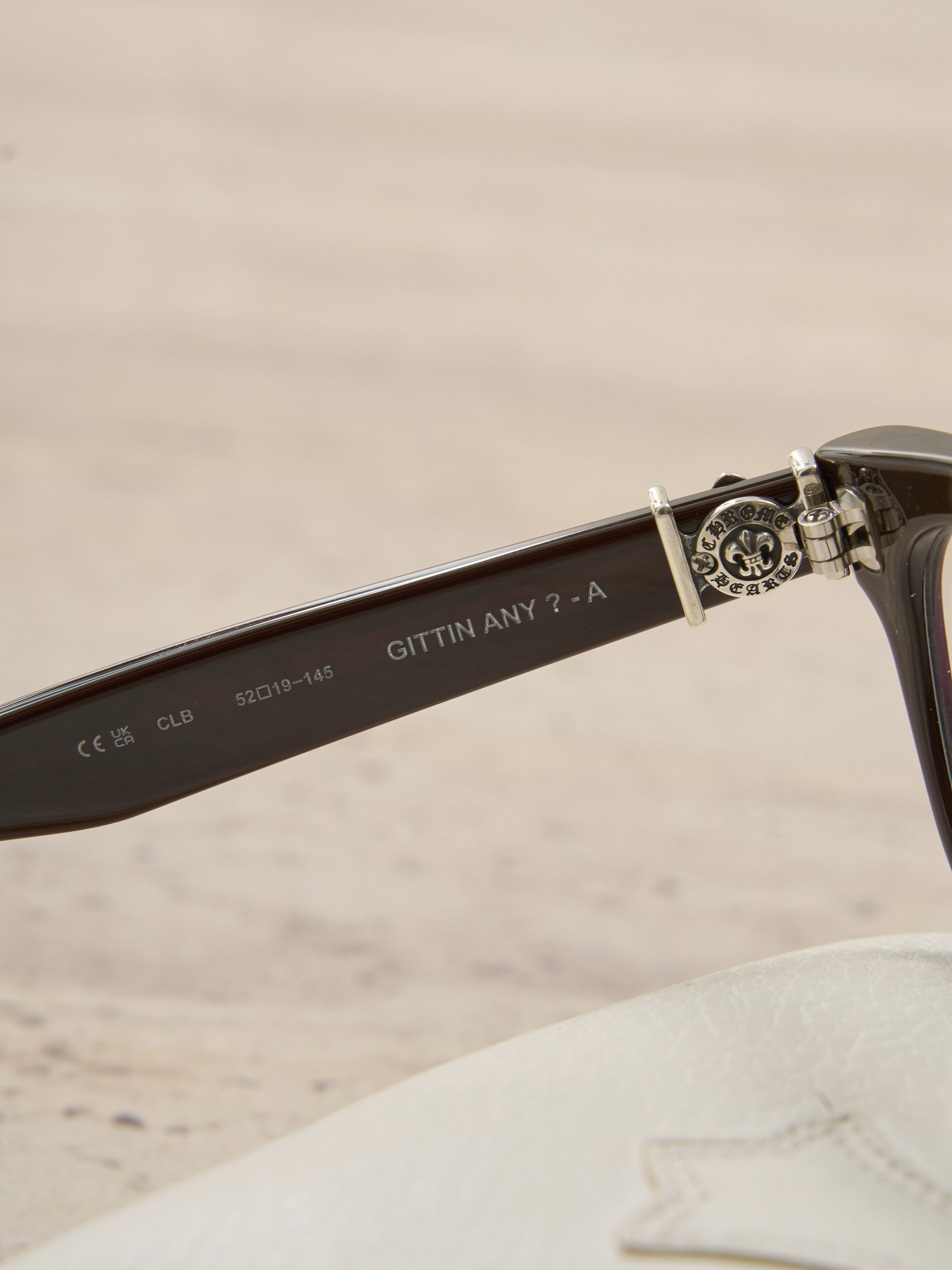 Chrome Hearts CHROME HEARTS GITTIN ANY-A CLASSIC BROWN Size ONE SIZE - 8 Thumbnail