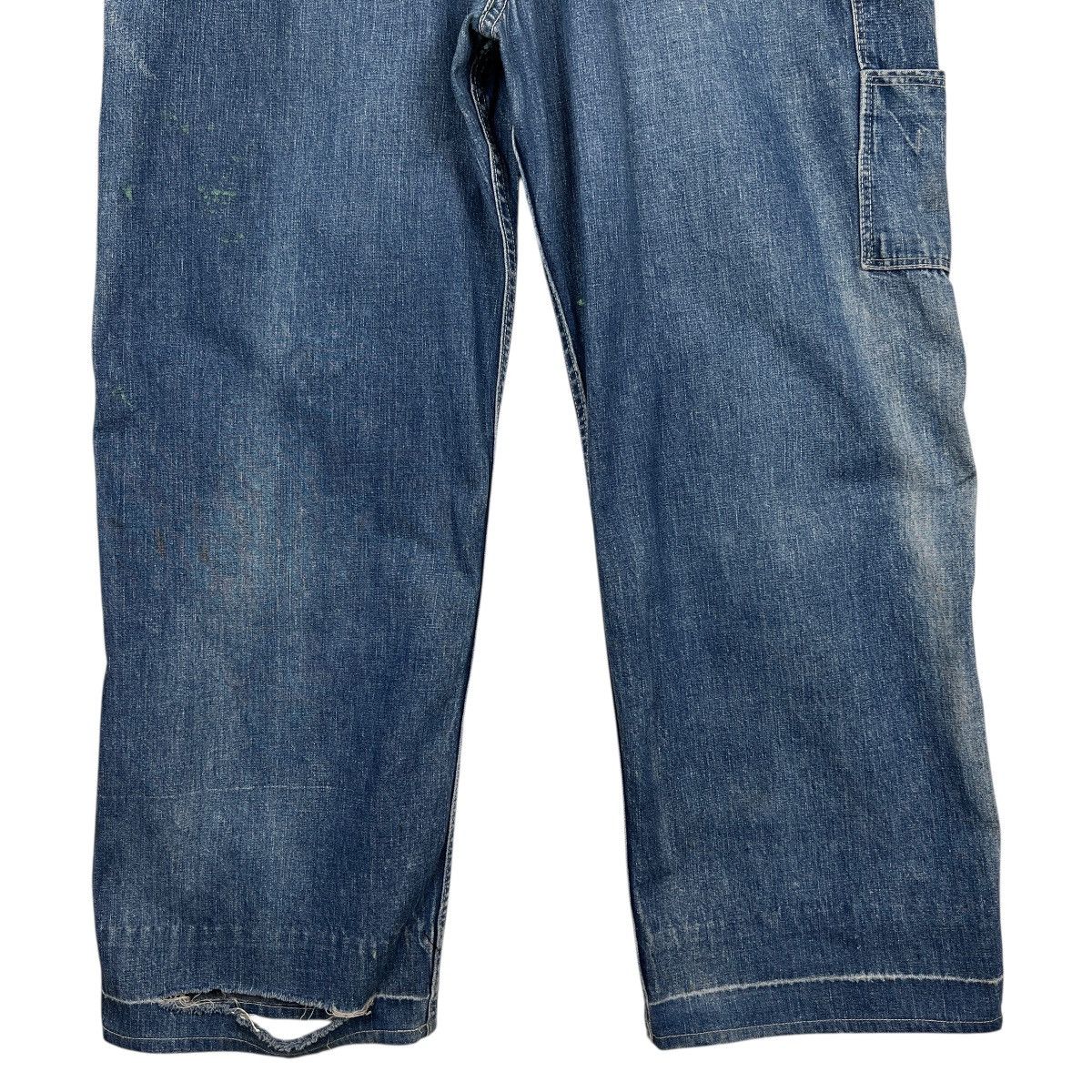 Vintage Vintage WWII Era Overalls Selvedge Patchwork Size US 36 / EU 52 - 8 Thumbnail