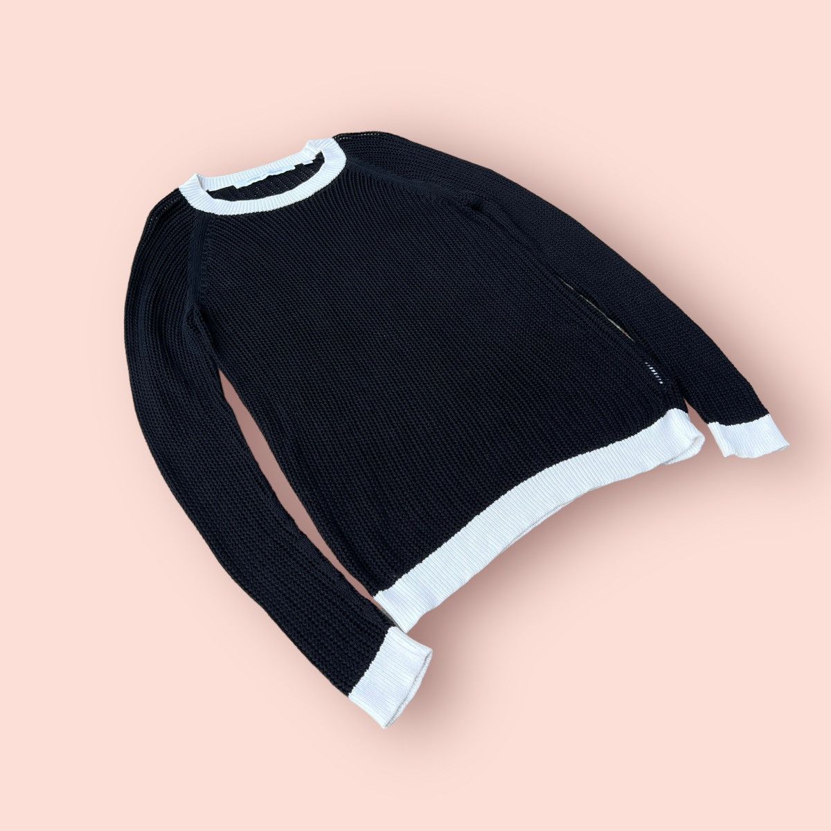 Christophe Lemaire × Lemaire × Uniqlo RARE UNIQLO X LEMAIRE PULLOVER LS MESH KNITWEAR SWEATER Size US L / EU 52-54 / 3 - 9 Thumbnail