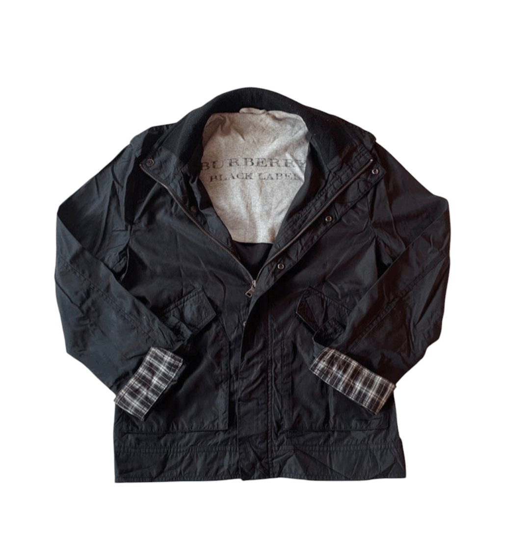 Burberry Vintage Burberry Black Label Jacket Size US L / EU 52-54 / 3 - 1 Thumbnail