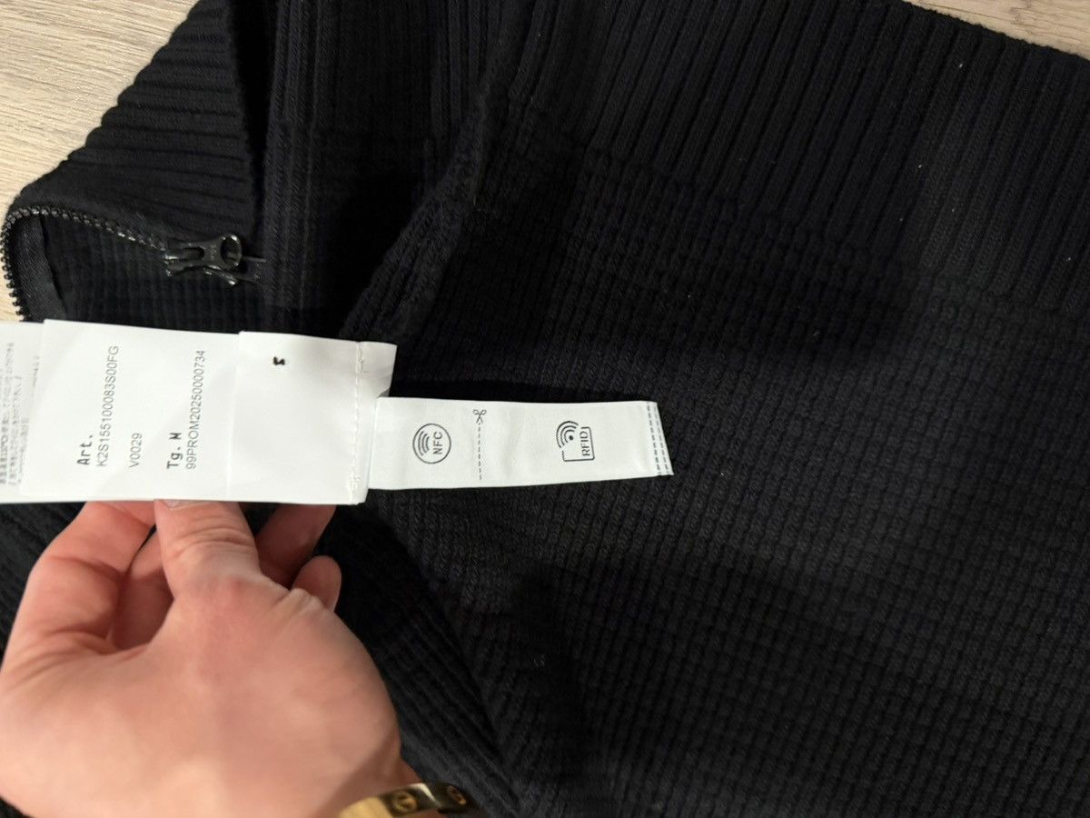 Stone Island Ghost Waffle-Knit Virgin Wool Zip-Up Cardigan Size US M / EU 48-50 / 2 - 11 Thumbnail
