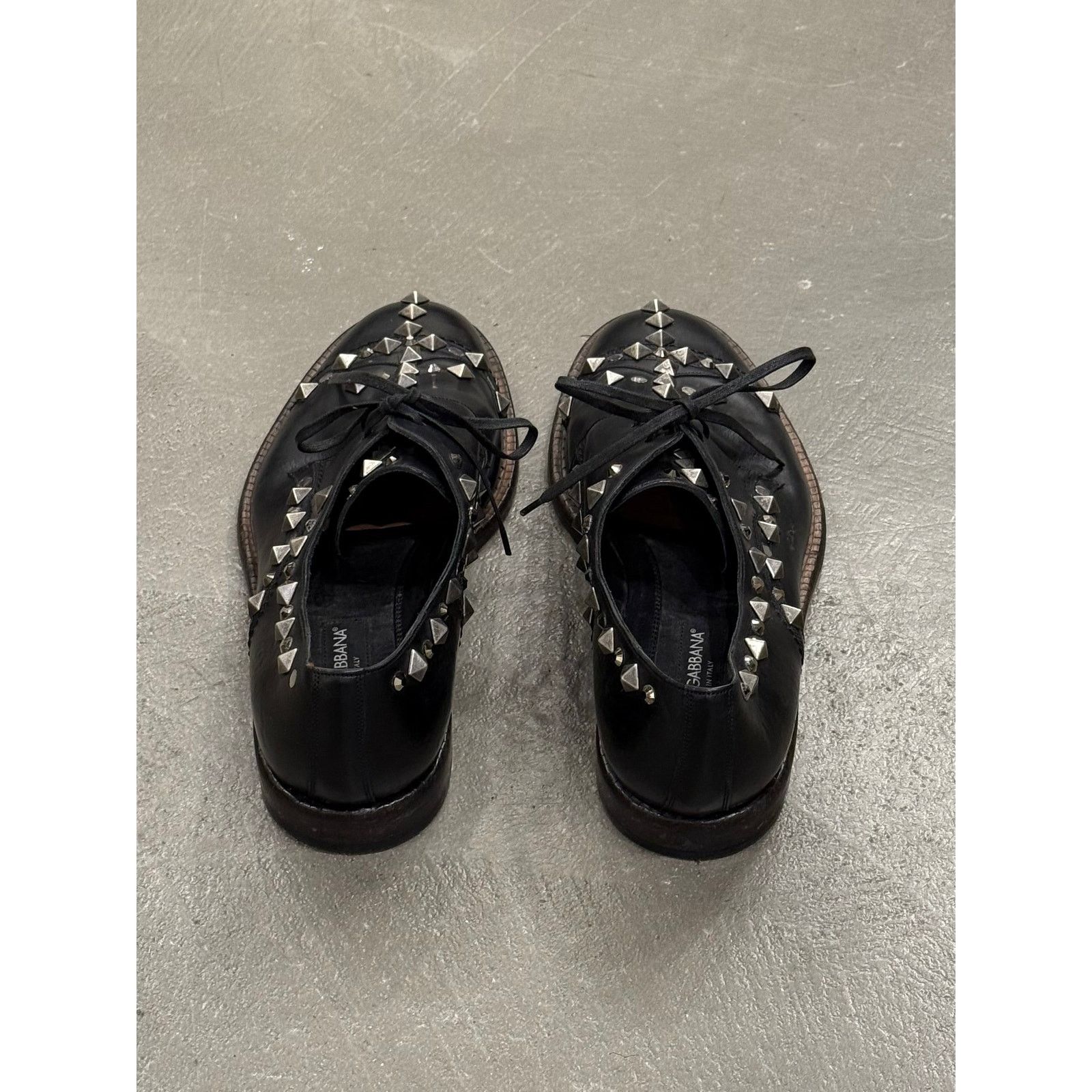 Dolce & Gabbana 2000s Dolce & Gabbana studded metal derby Size US 9.5 / EU 42-43 - 5 Thumbnail