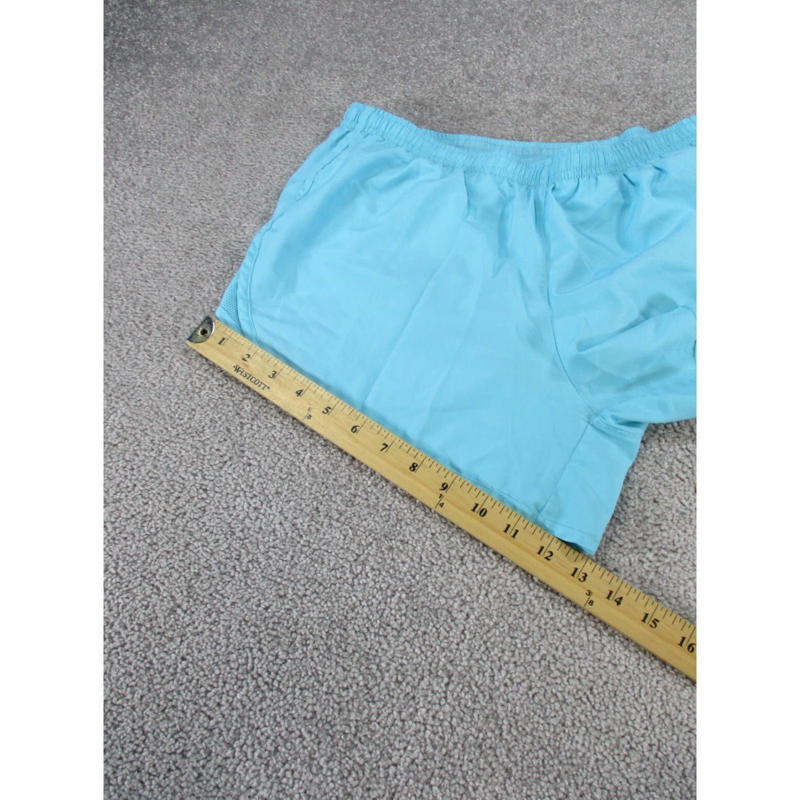 Nike Nike Shorts Women Medium Dri-FIT Light Blue Lightweight Athletic Short M Blue Nike Running Cross Training Womens Size 32" / US 10 / IT 46 - 5 Thumbnail