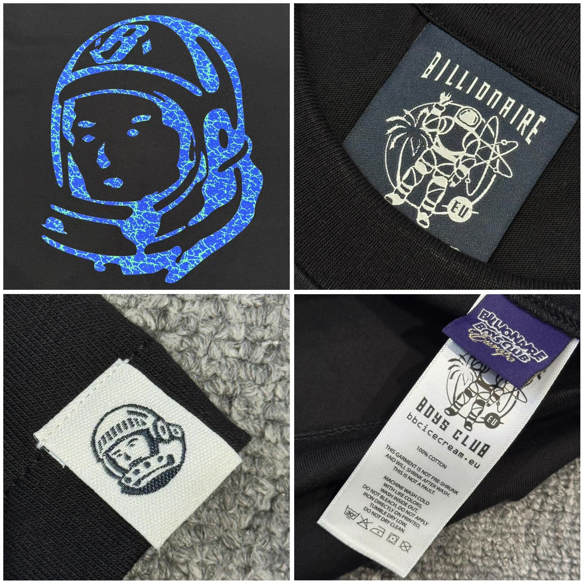 Billionaire Boys Club BBC Astronaut Short Sleeve T-shirt Q5 Size US L / EU 52-54 / 3 - 3 Thumbnail
