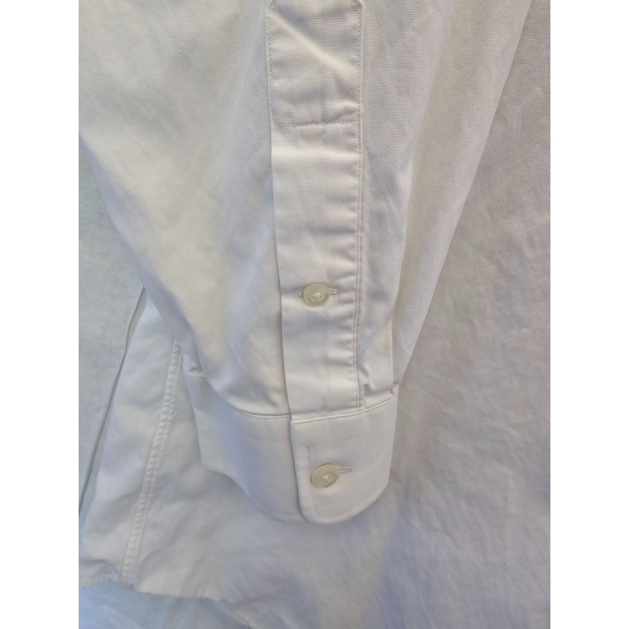 Paul Fredrick Paul Fredrick Men's White Dress Shirt 17.5-33 Trim Fit 100% Size US XL / EU 56 / 4 - 4 Thumbnail