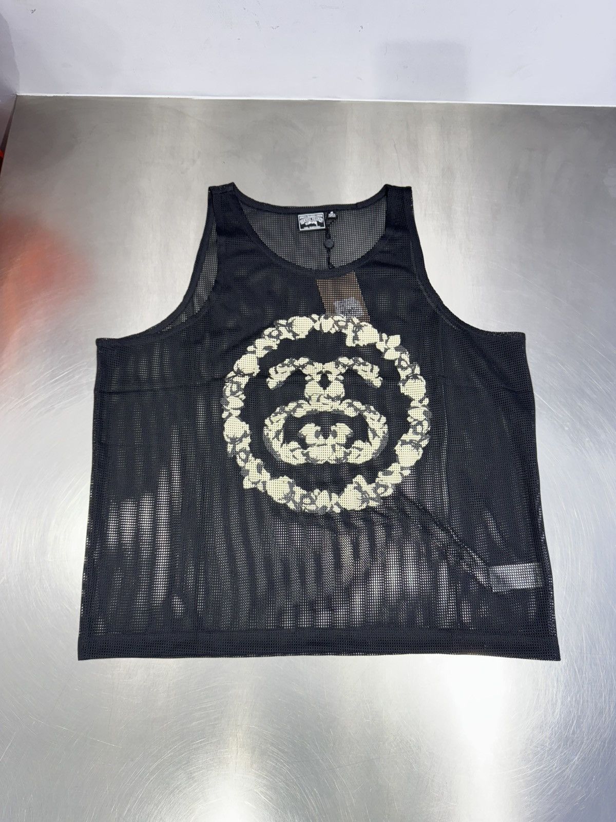『Stussy x Denim Tears』Mesh Tank★Black★25SS★ Stussy x Denim Tears』Mesh Tank☆Black☆25SS☆