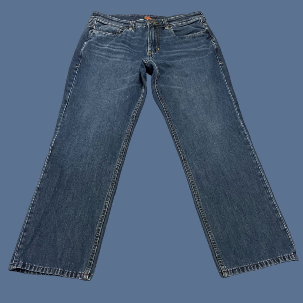 Tommy Bahama VINTAGE Tommy Bahama Jeans Mens 34x30 Blue Barbados Straight Leg Size US 34 / EU 50 - 1 Thumbnail