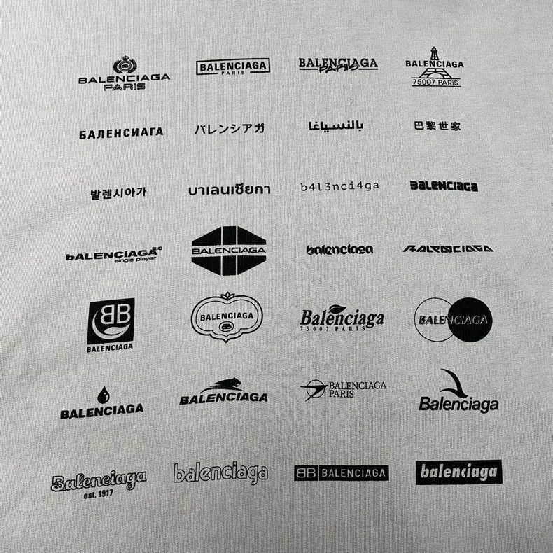 Balenciaga Balenciaga Multi-element full-printed LOGO destroys cement Size US M / EU 48-50 / 2 - 5 Thumbnail