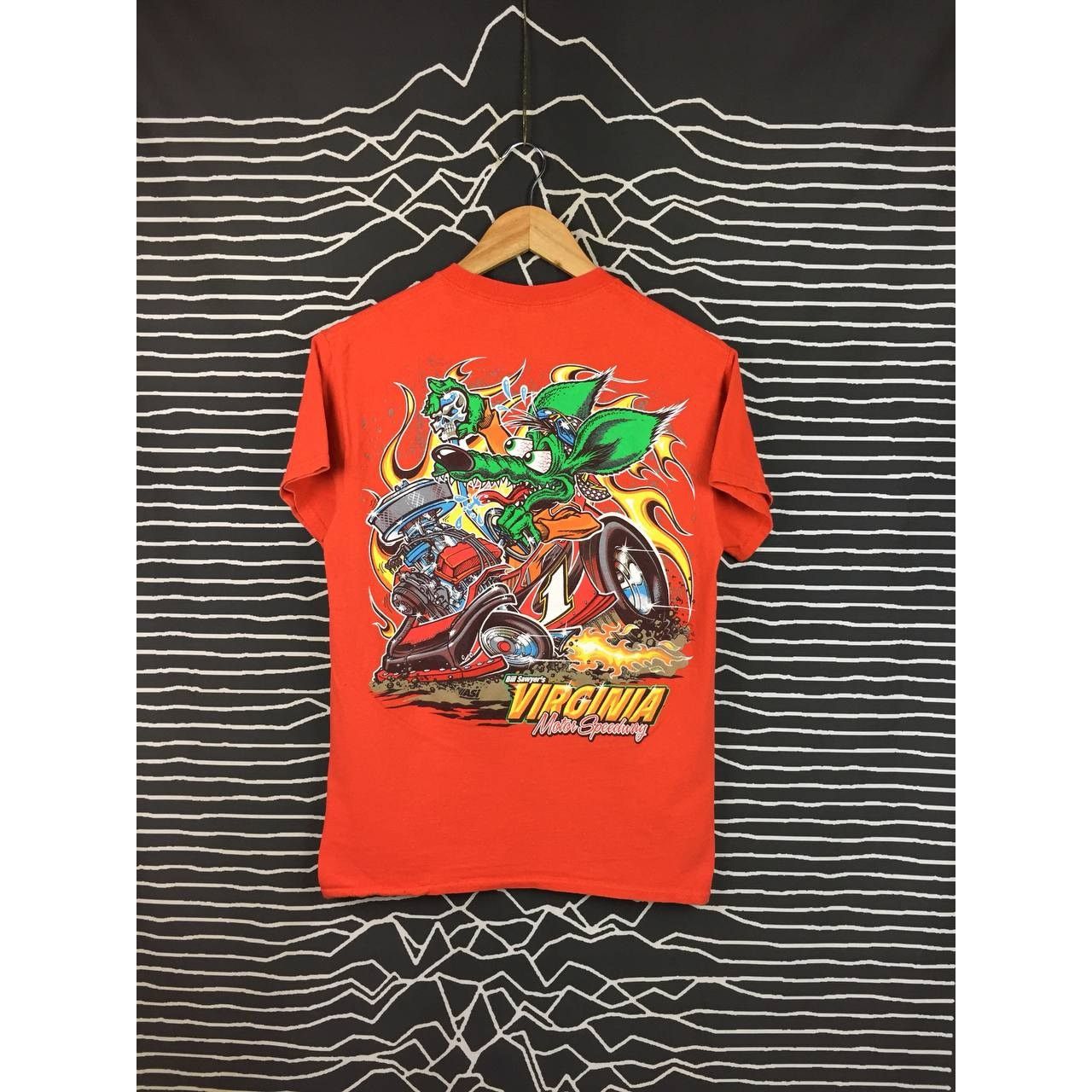 Vintage Virginia Motor Speedway Rat Fink Racing Tee Size US S / EU 44-46 / 1 - 2 Thumbnail