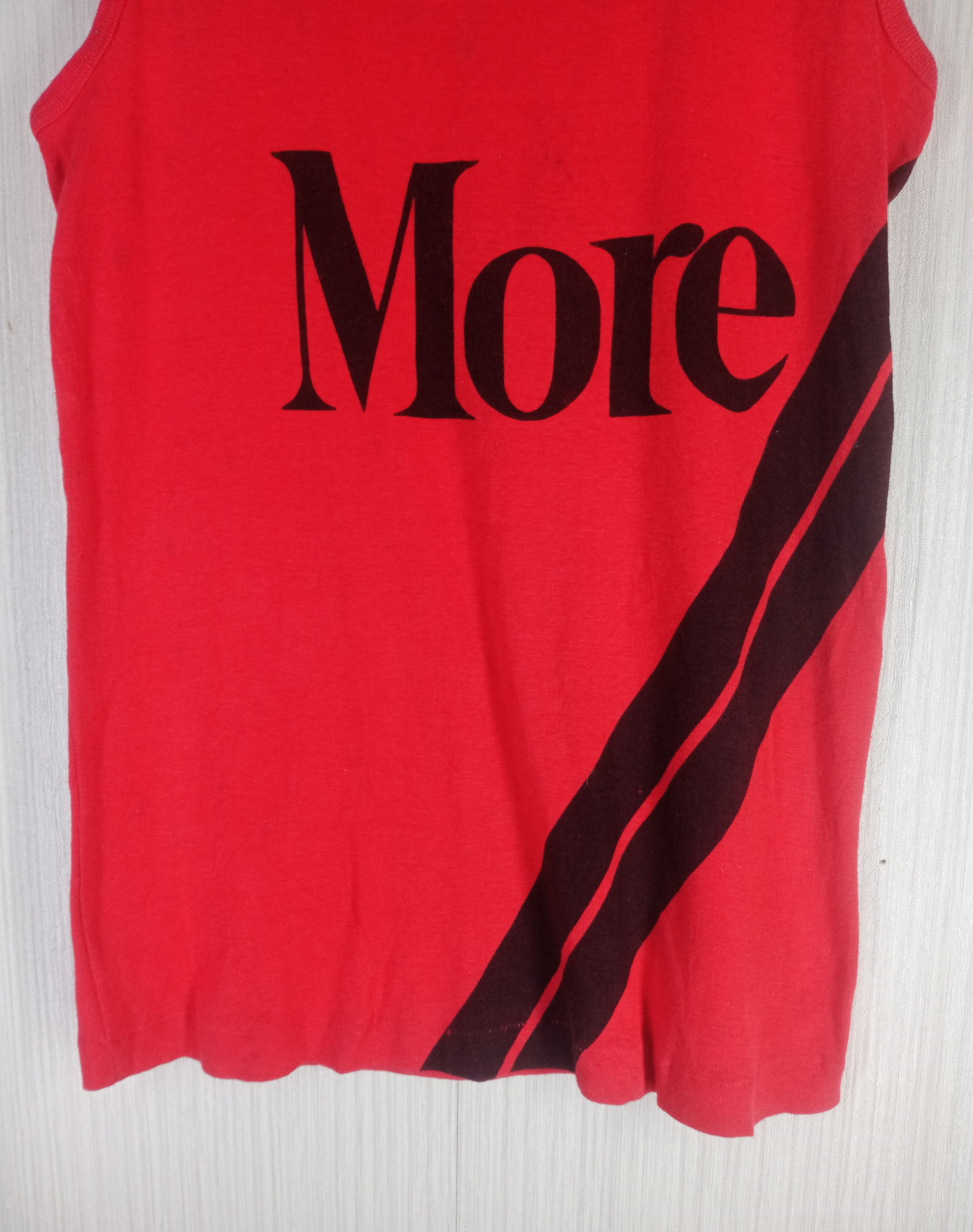 Vintage Rare Vintage 80s MORE Cigarette Tank Top Size US S / EU 44-46 / 1 - 3 Thumbnail