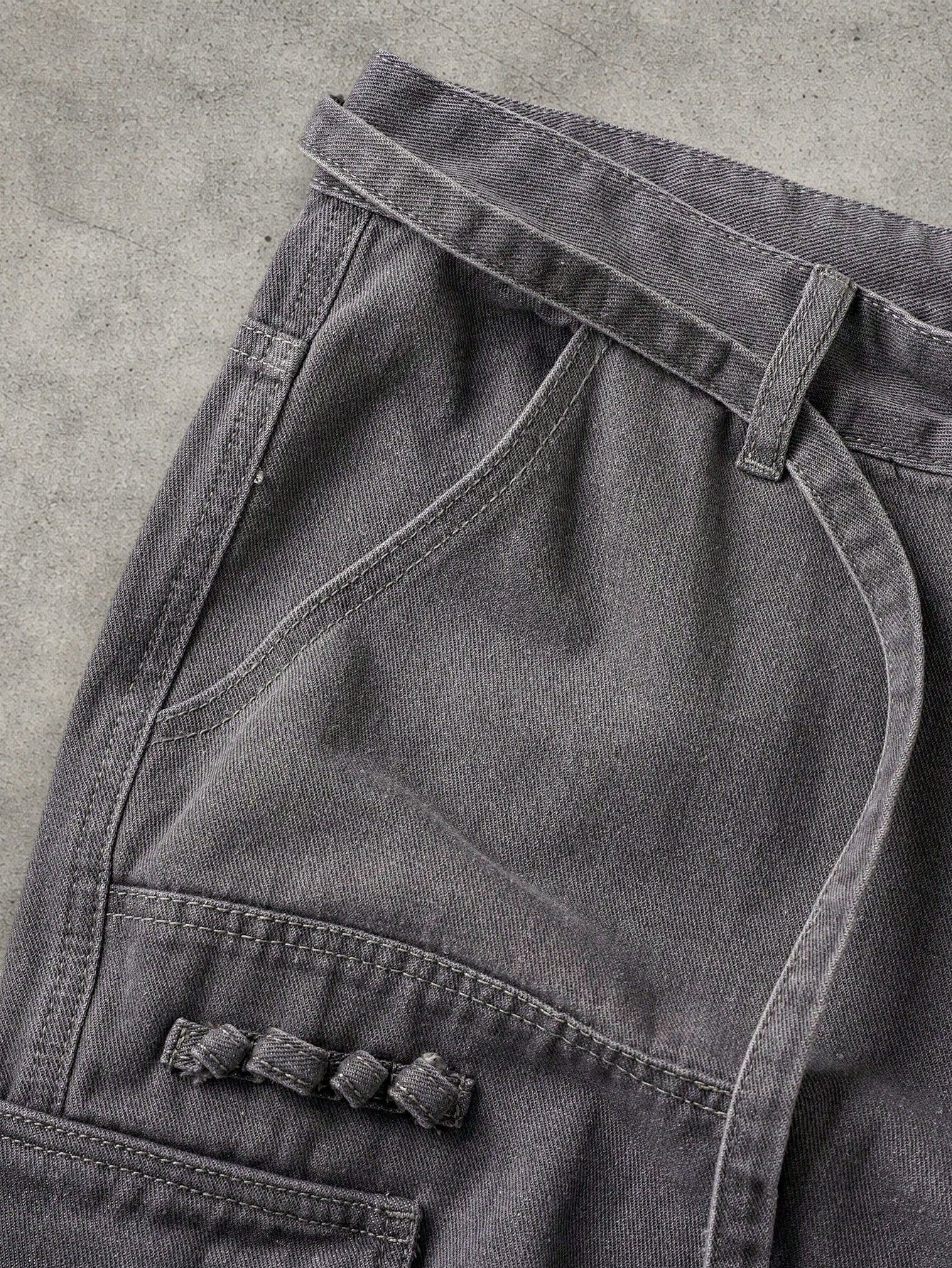 Japanese Brand Cargo gray shorts Size US 32 / EU 48 - 4 Thumbnail