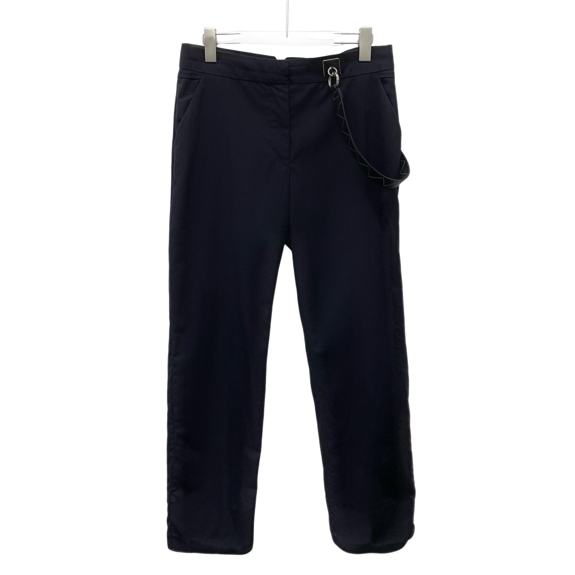 Louis Vuitton Louis Vuitton Leather Strap Wool Pants FR 38 Size 27" / US 4 / IT 40 - 1 Thumbnail