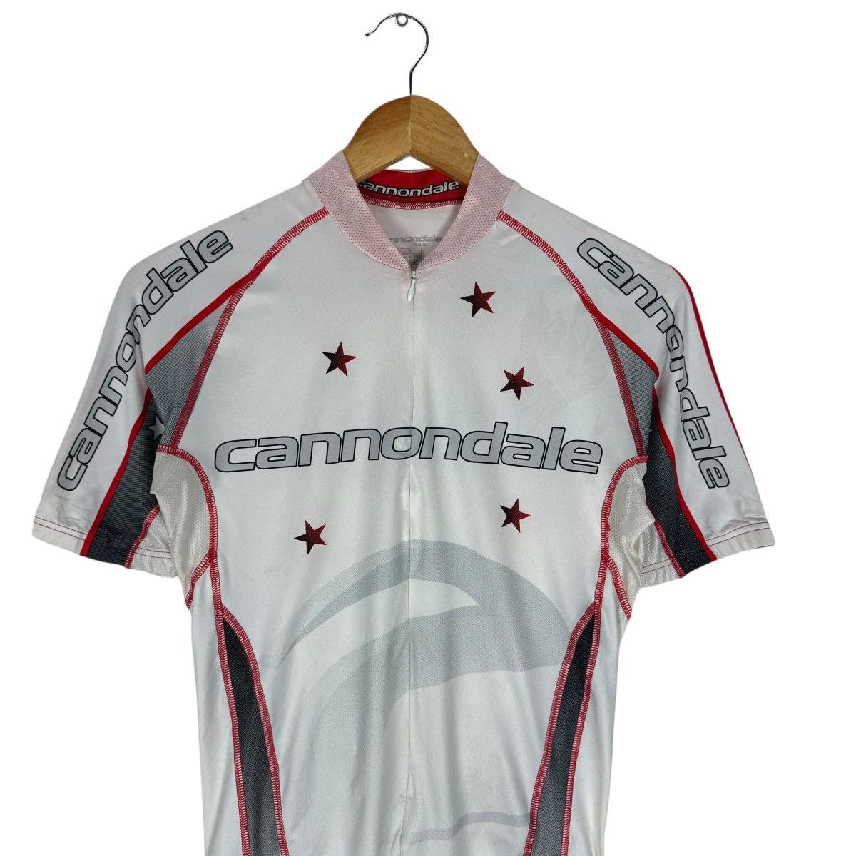 Sports Specialties × Vintage ☀️CANNONDALE SS08 STAR CYCLING JERSEY Size US S / EU 44-46 / 1 - 2 Thumbnail