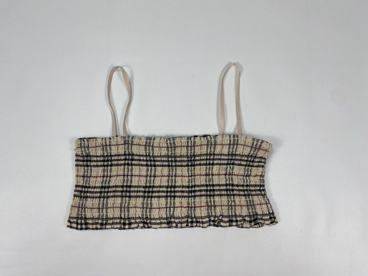 Burberry 🔥LASTDROP🔥 RARE Burberry Nova Check Beige Sport Crop Top Size S / US 4 / IT 40 - 9 Thumbnail