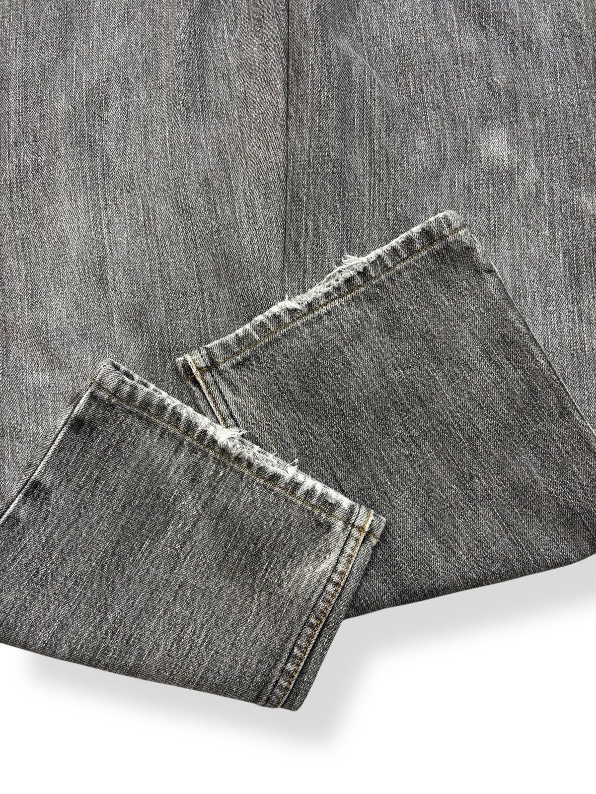 Japanese Brand Vintage Japanese Brand Junmen Black Faded Distressed Jeans Size US 30 / EU 46 - 8 Thumbnail