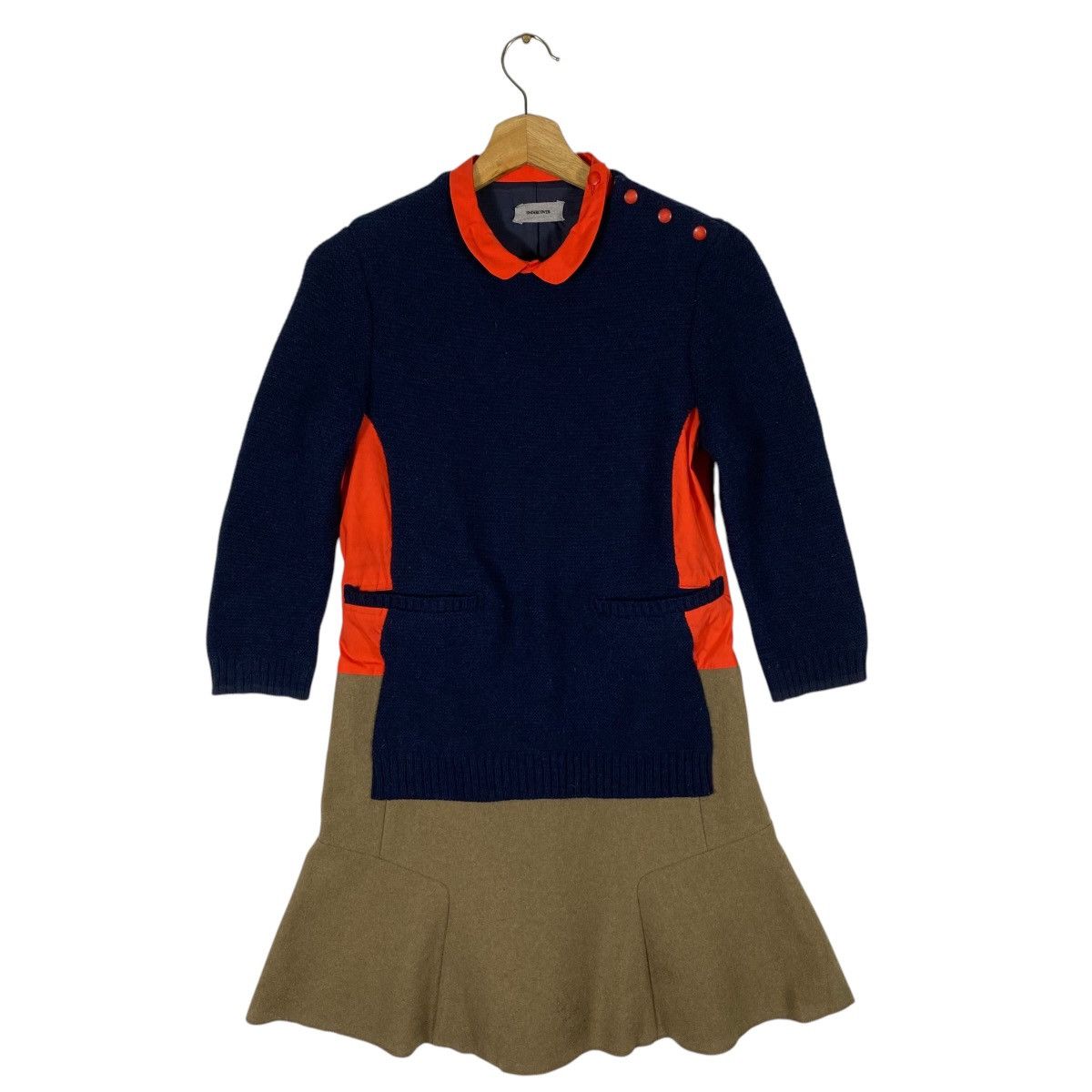 Japanese Brand × Jun Takahashi × Undercover Undercover Jun Takahashi Wool/Knit Dress Mini Size 2 Size XS / US 0-2 / IT 36-38 - 1 Thumbnail