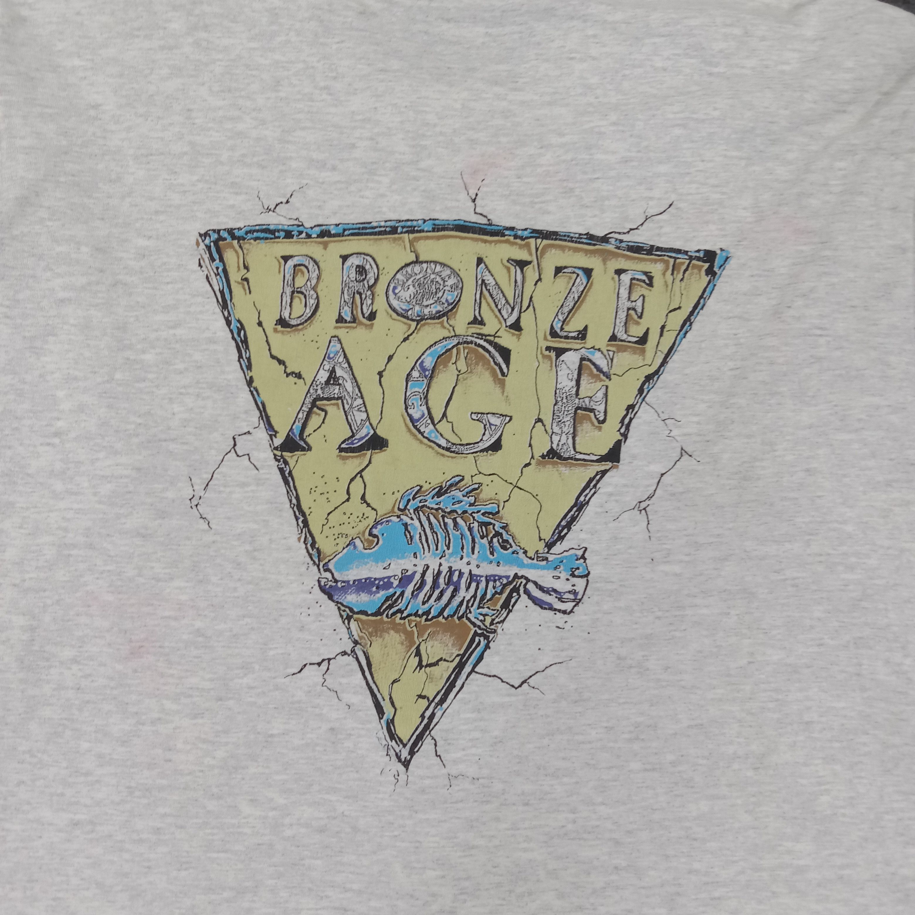 Vintage Vintage 90's Bronze Age Surfing Style Long Sleeve Tshirt Size US L / EU 52-54 / 3 - 2 Thumbnail