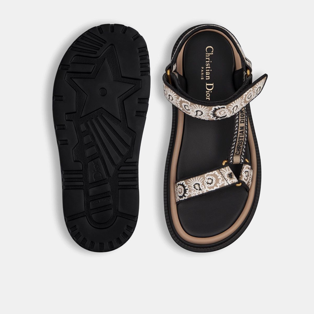 Dior o1bcso1str0225 D-Wave Sandal in Multicolor Size US 9 / IT 39 - 4 Thumbnail