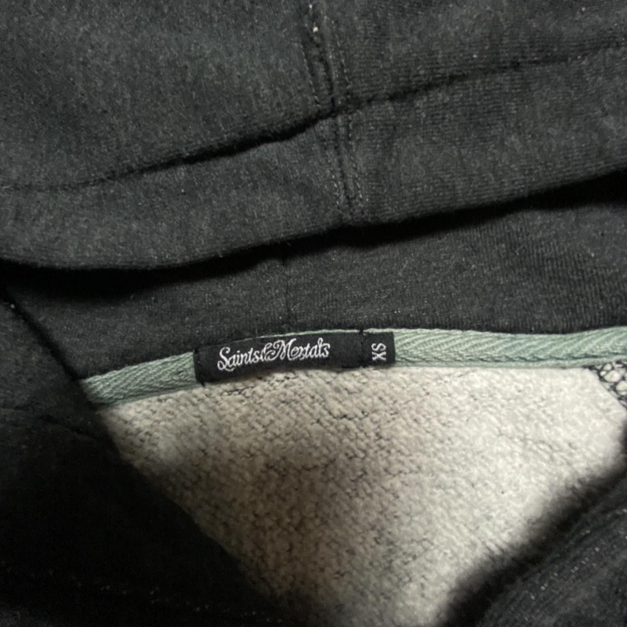 Japanese Brand 00s Embroidered Hoodie Grey XS Size US XS / EU 42 / 0 - 4 Thumbnail