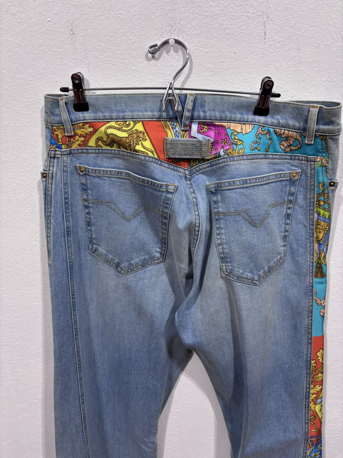 Versace Versace Blue Royal Rebellion Jeans Size US 34 / EU 50 - 5 Thumbnail