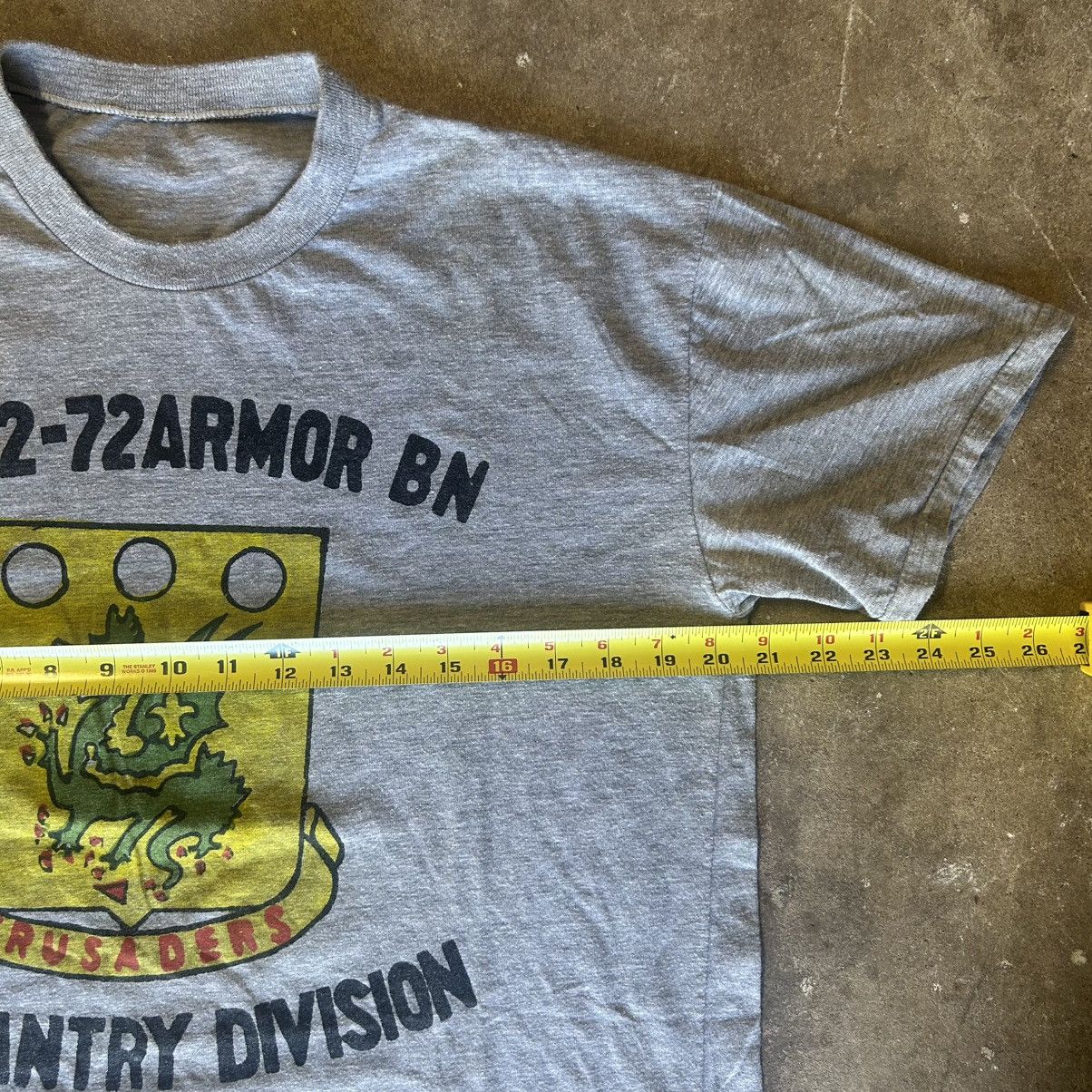 Other Heather Grey Made in USA Vintage Single stitch 70s Military Size US M / EU 48-50 / 2 - 4 Thumbnail