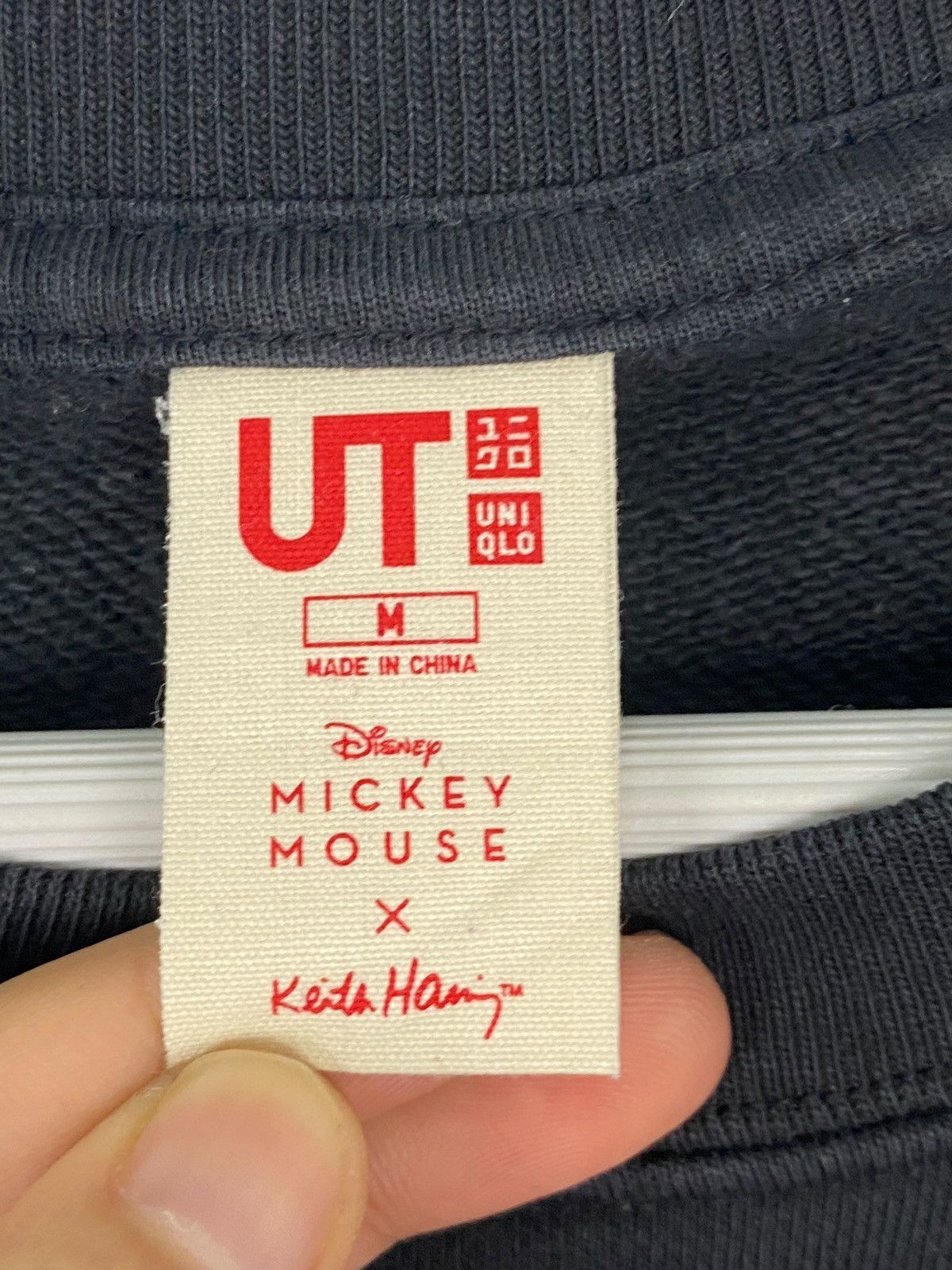 Other Vintage Mickey Keith Haring Sweatshirt Crewneck Black Size US M / EU 48-50 / 2 - 5 Thumbnail