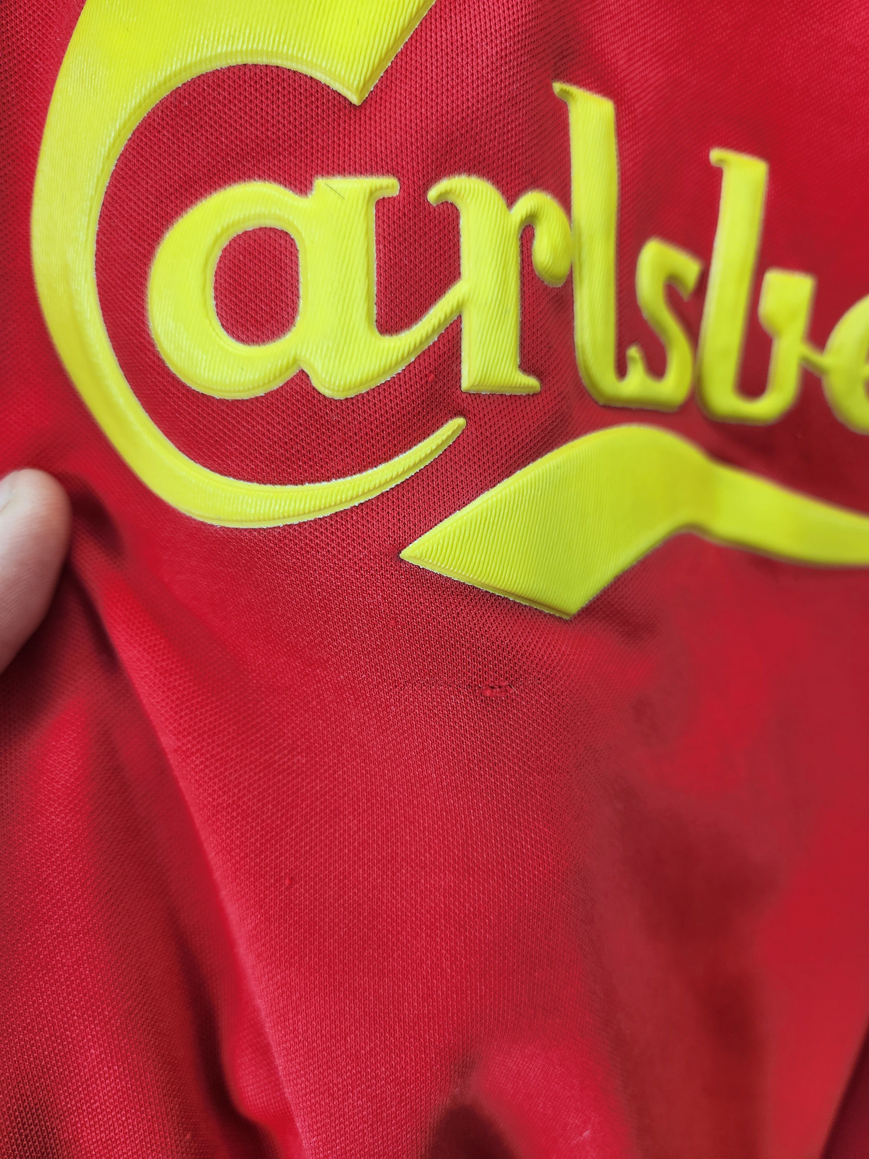 Reebok Liverpool Reebok soccer jersey carlsberg vintage Xl Red Size US XL / EU 56 / 4 - 10 Thumbnail