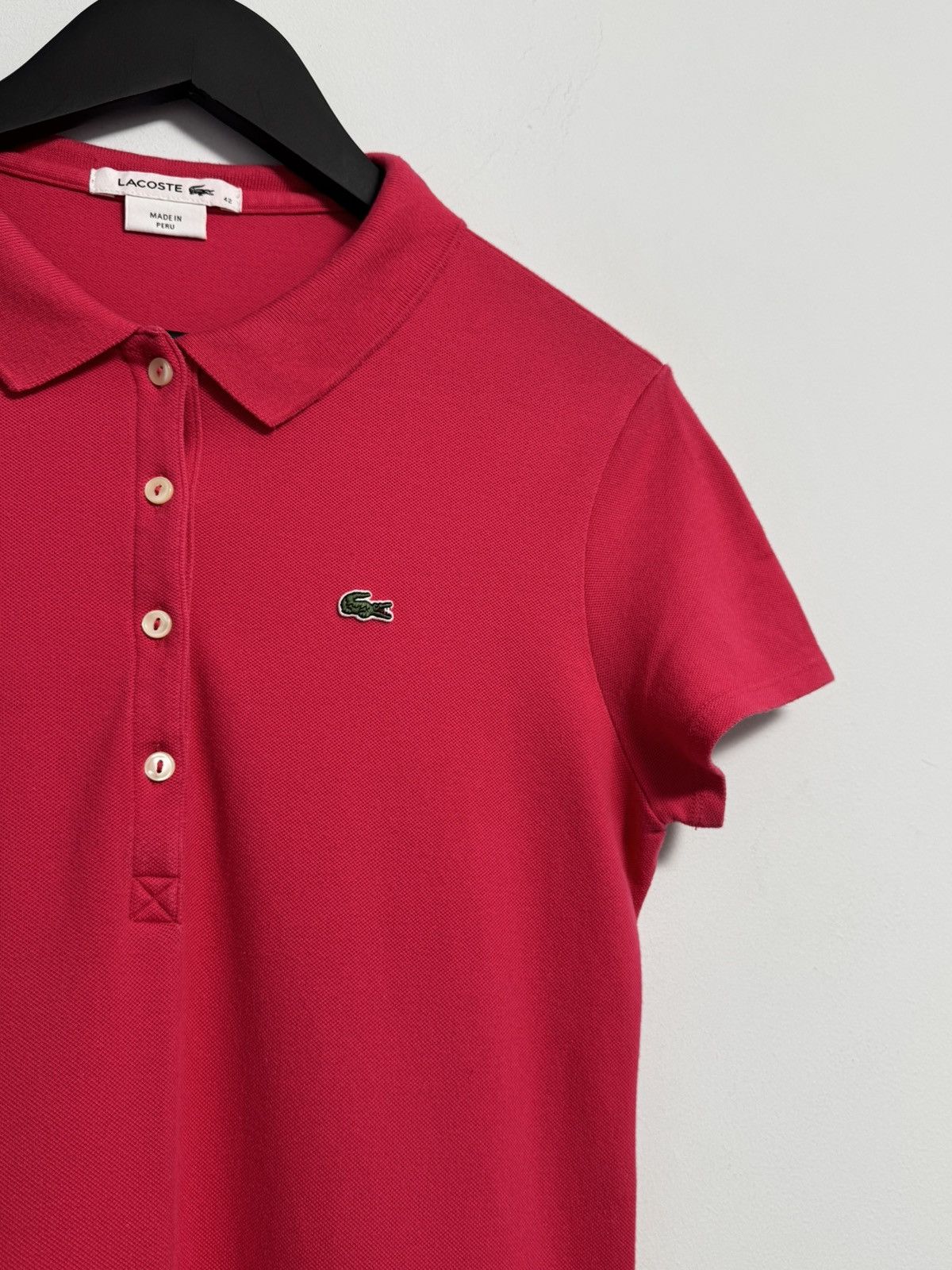 Lacoste Lacoste Striped Cotton Polo Dress Size M / US 6-8 / IT 42-44 - 5 Thumbnail