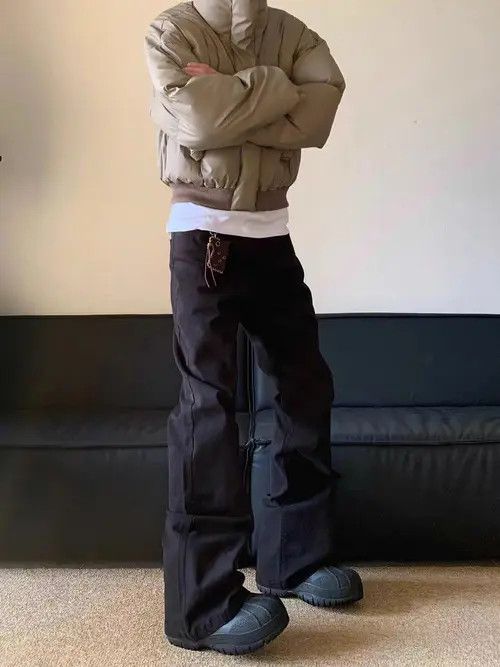 VIBE Baggy Wide Leg Pants Size US 28 / EU 44 - 6 Thumbnail