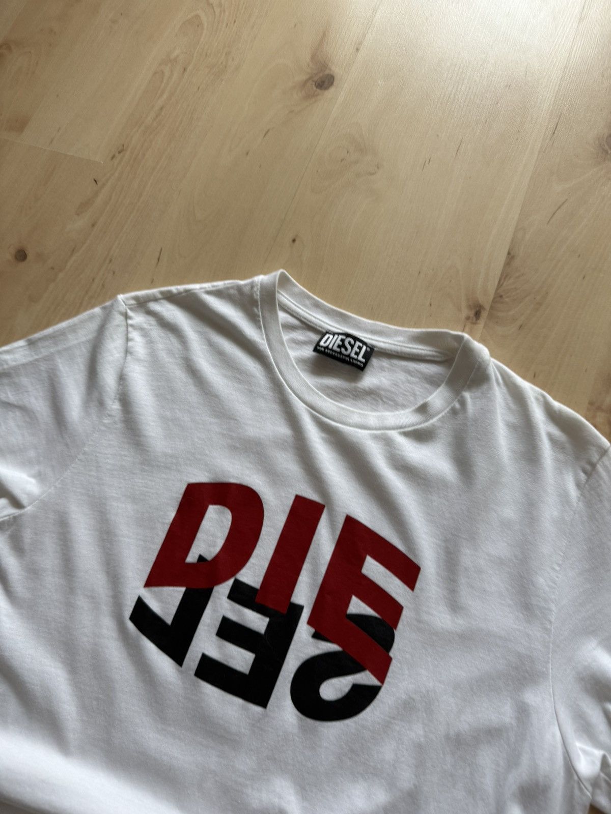 Diesel Diesel logo tshirt Size US L / EU 52-54 / 3 - 3 Thumbnail