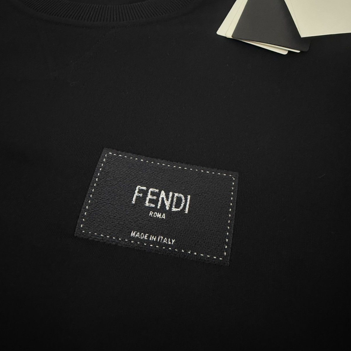 Fendi Fendi FY1132 Logo Patch Sweatshirt Crewneck Size US M / EU 48-50 / 2 - 7 Thumbnail