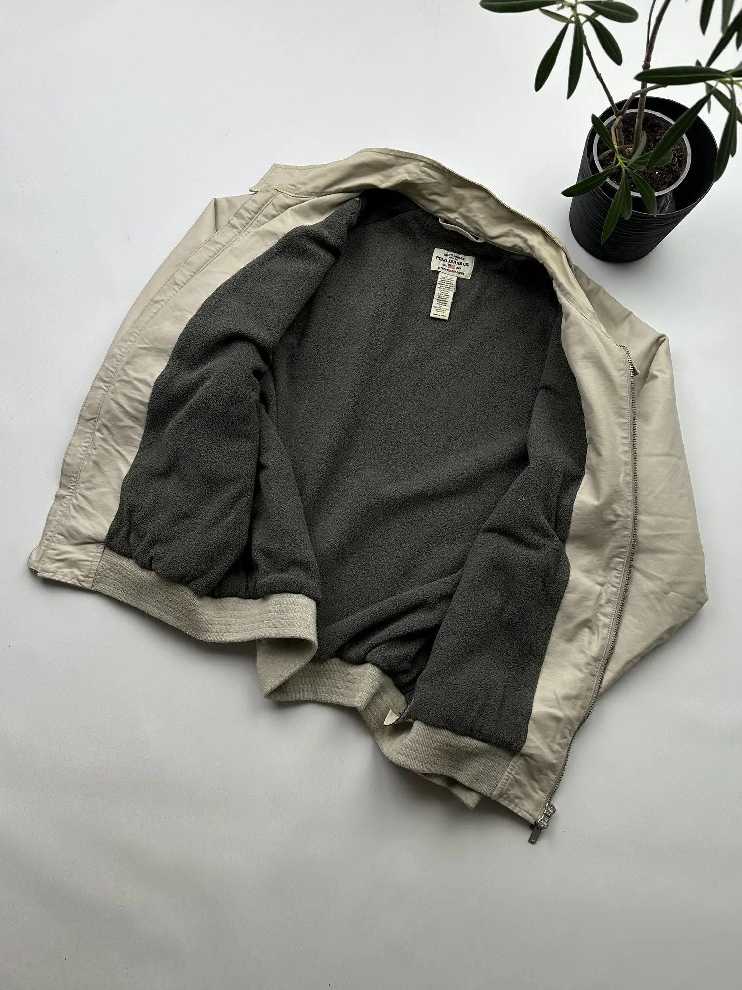 Polo Ralph Lauren Polo Jeans Company Vintage Bomber Jacket (514) Size US L / EU 52-54 / 3 - 8 Thumbnail